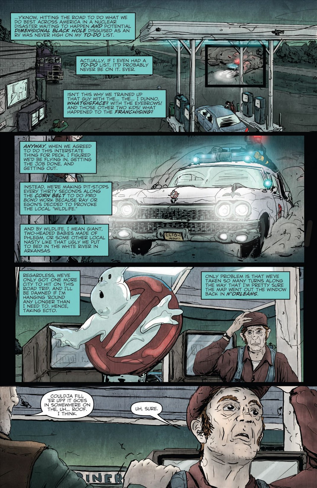 Read online Ghostbusters (2011) comic -  Issue #9 - 30