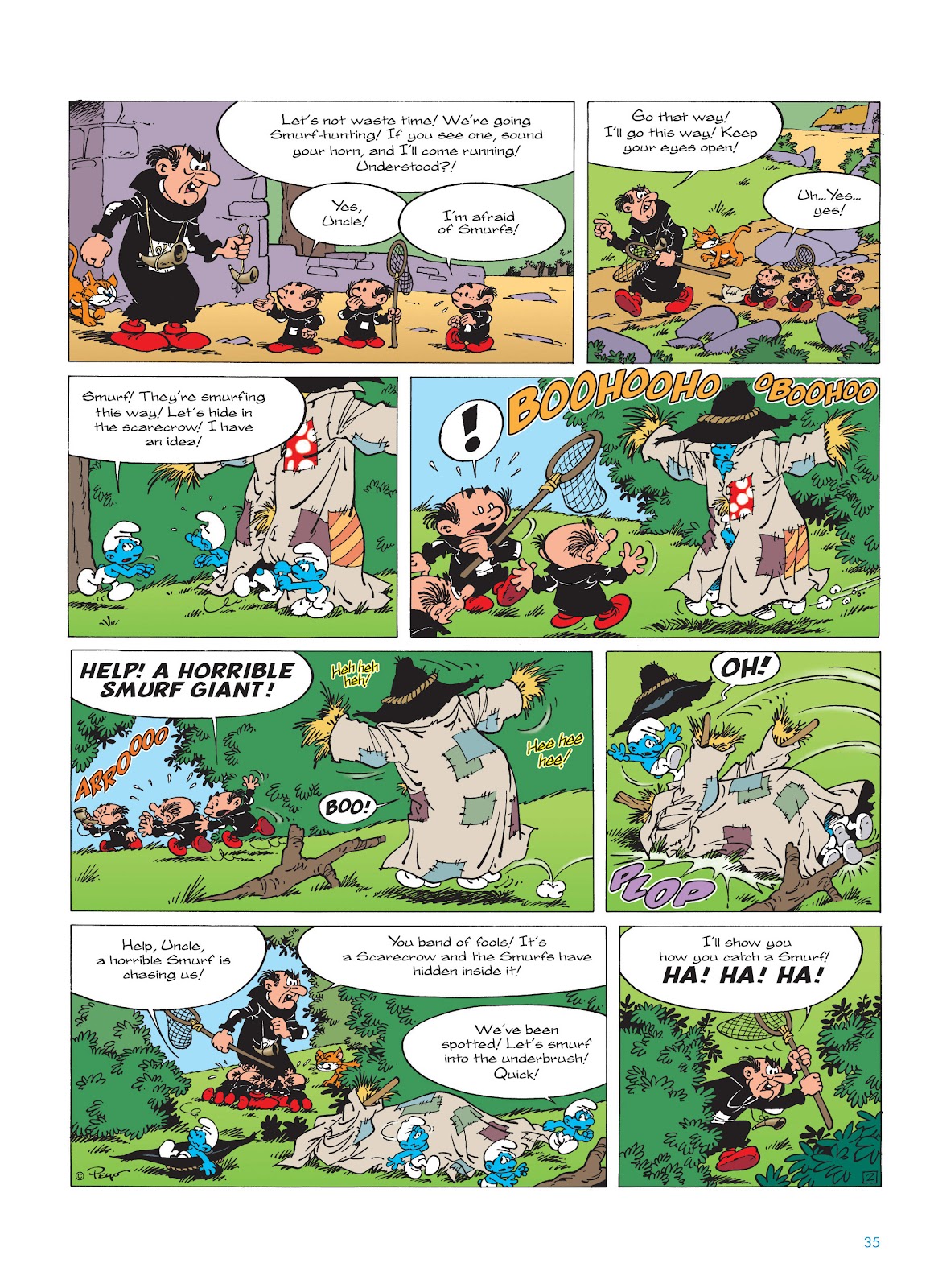 Read online The Smurfs comic -  Issue #17 - 35