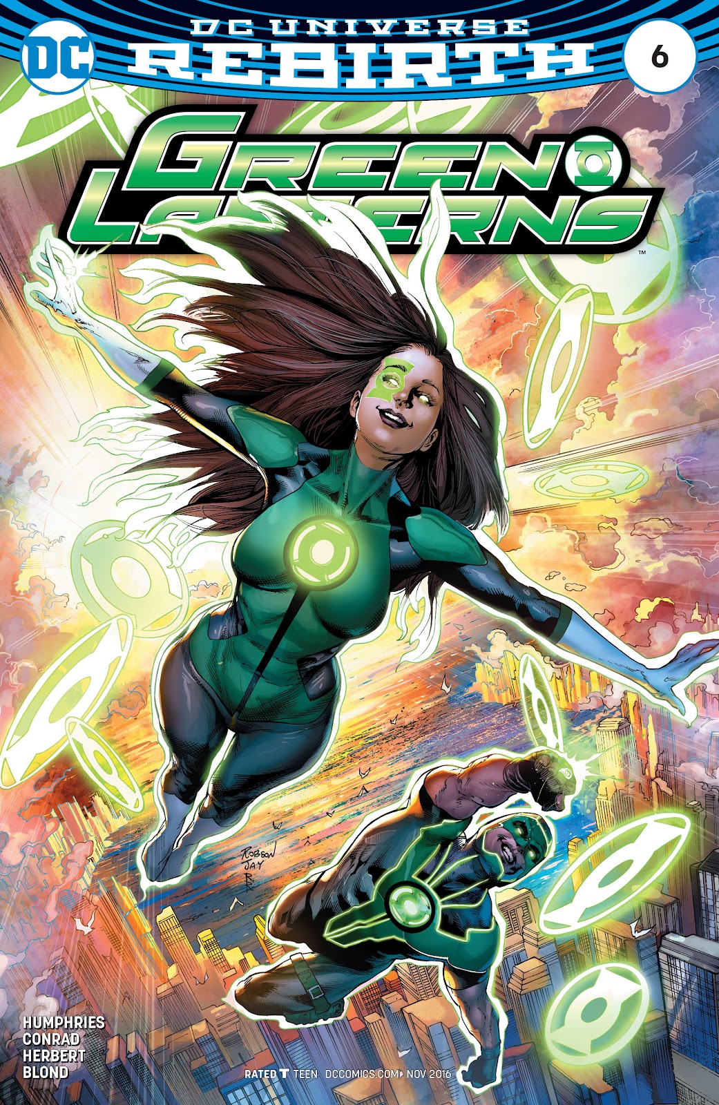 Green Lanterns issue 6 - Page 1
