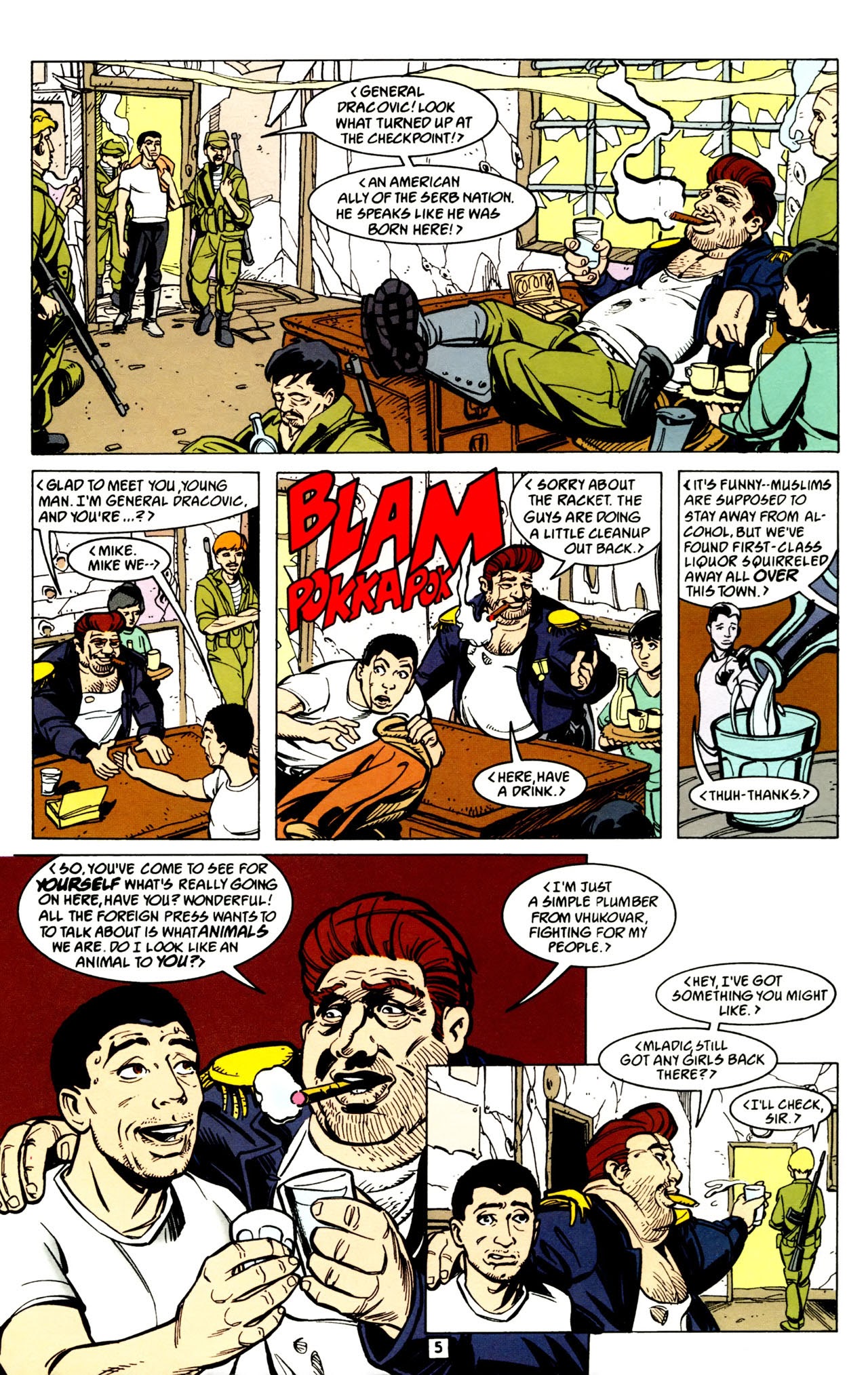 Read online Vertigo Vérité: The Unseen Hand comic -  Issue #2 - 9