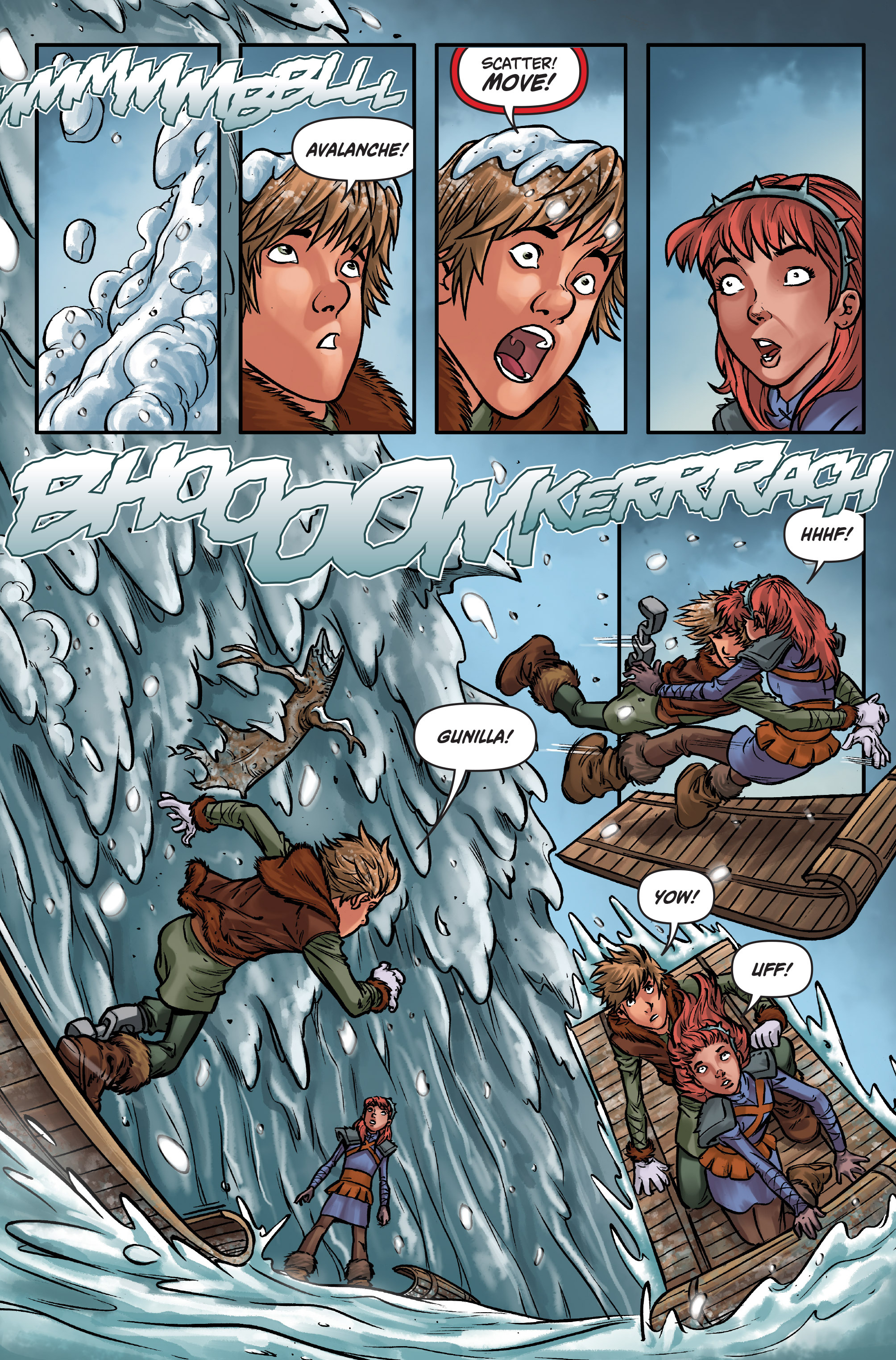 Read online DreamWorks Dragons: Defenders of Berk Collection: Fire & Ice comic -  Issue # TPB - 82
