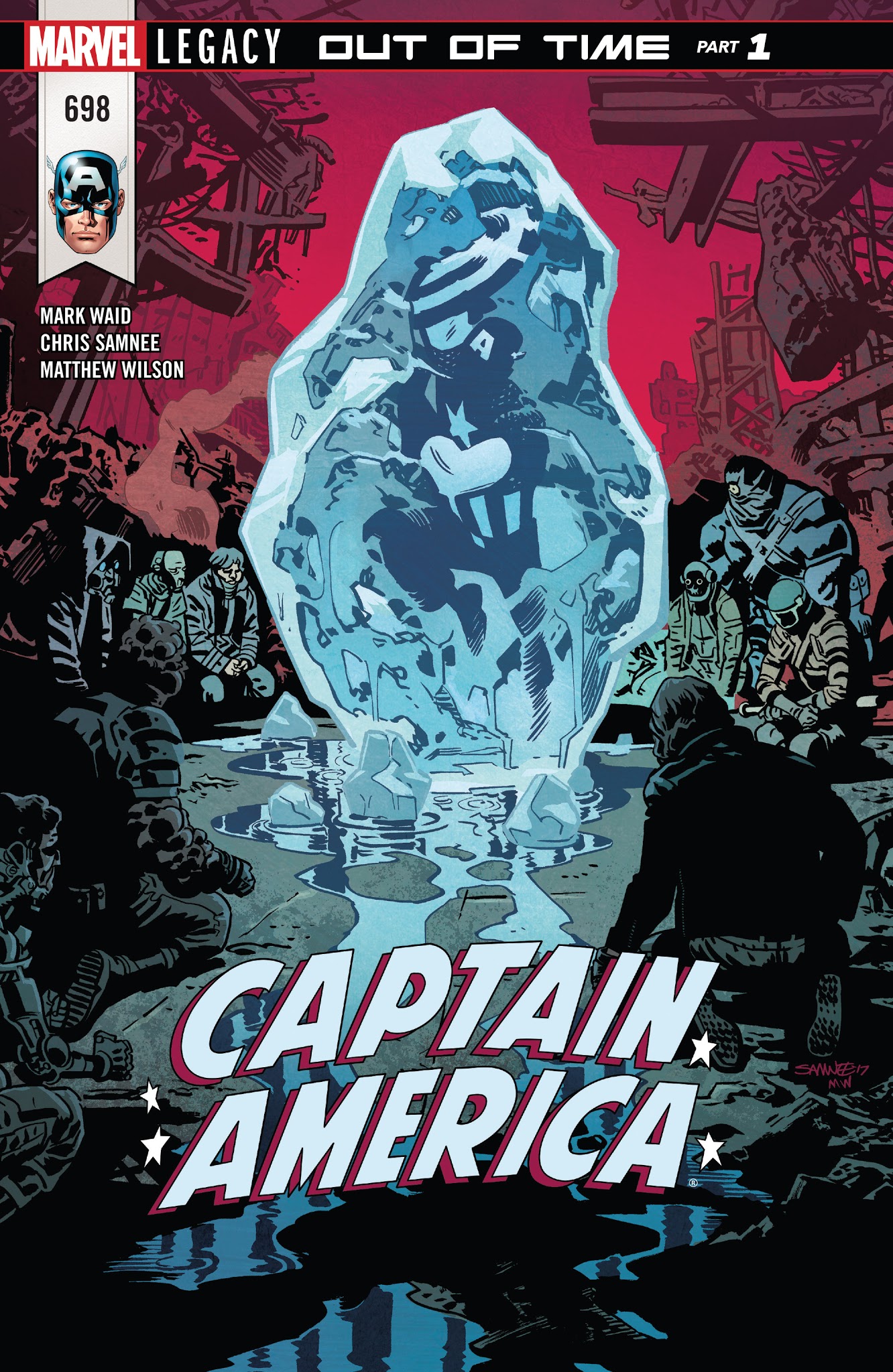 Read online Captain America (2017) comic -  Issue #698 - 1