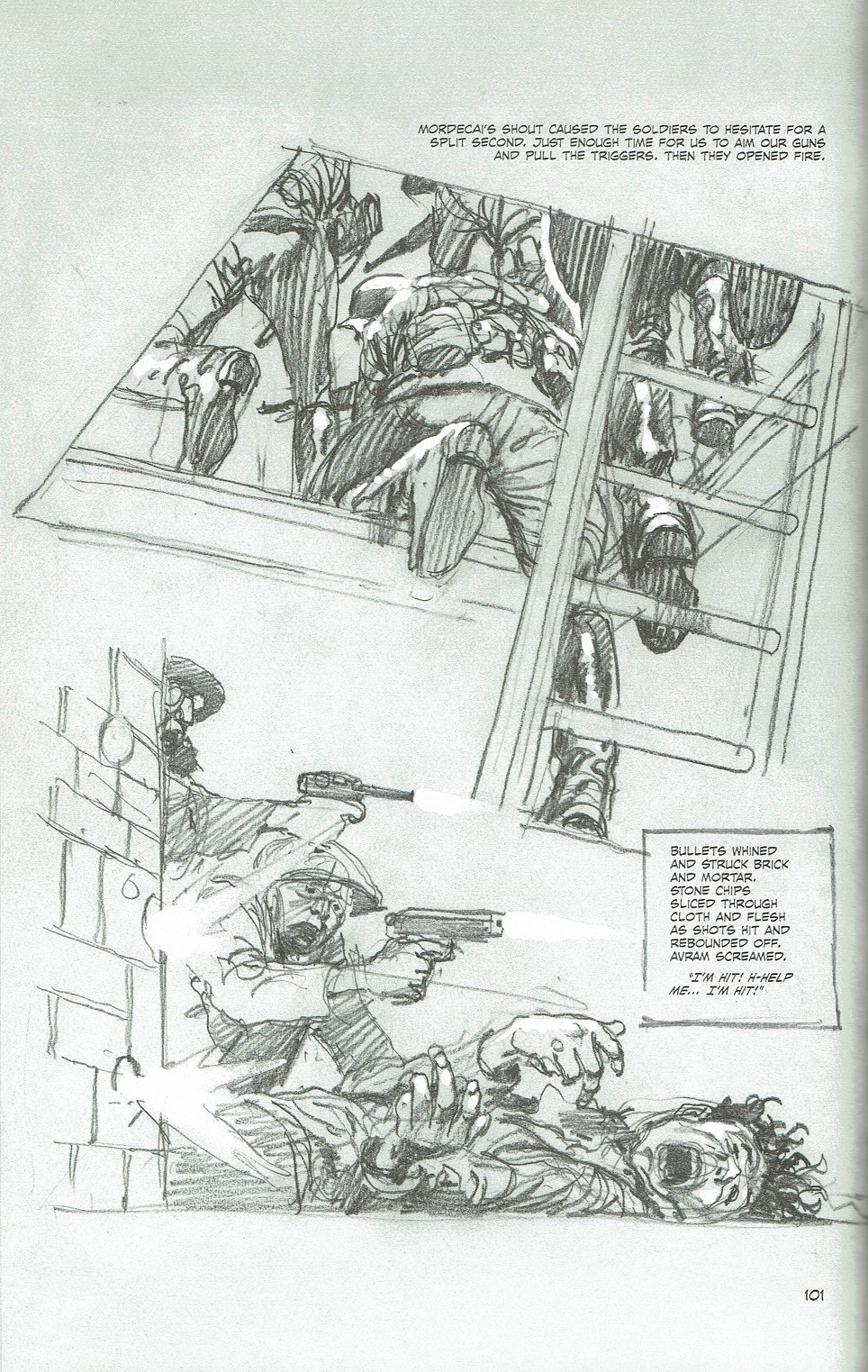 Read online Yossel: April 19, 1943 comic -  Issue # TPB - 110