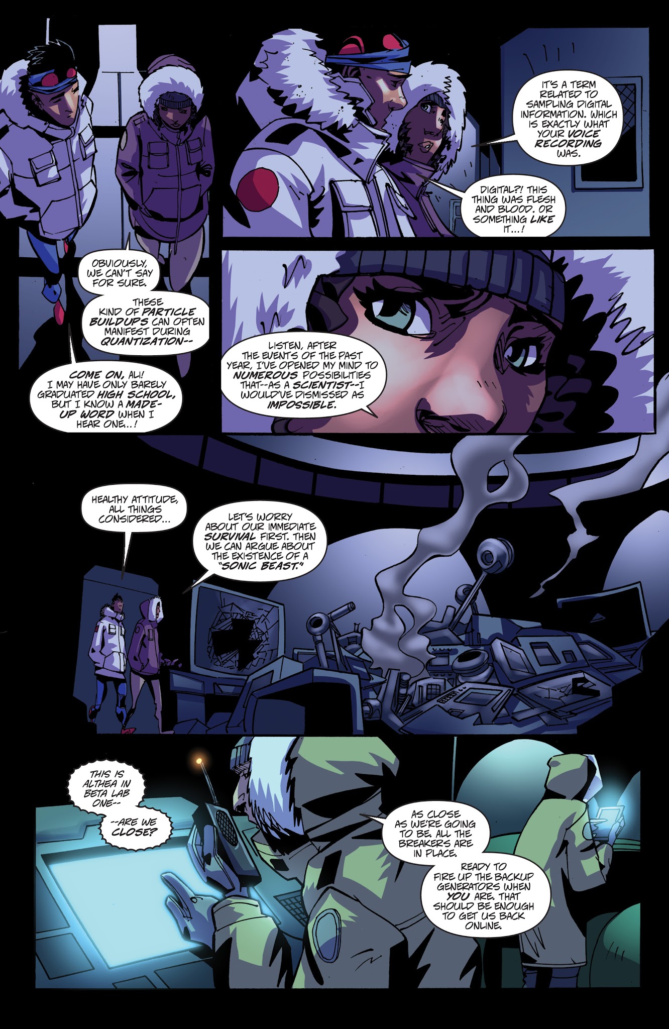 Read online Accell comic -  Issue #8 - 14