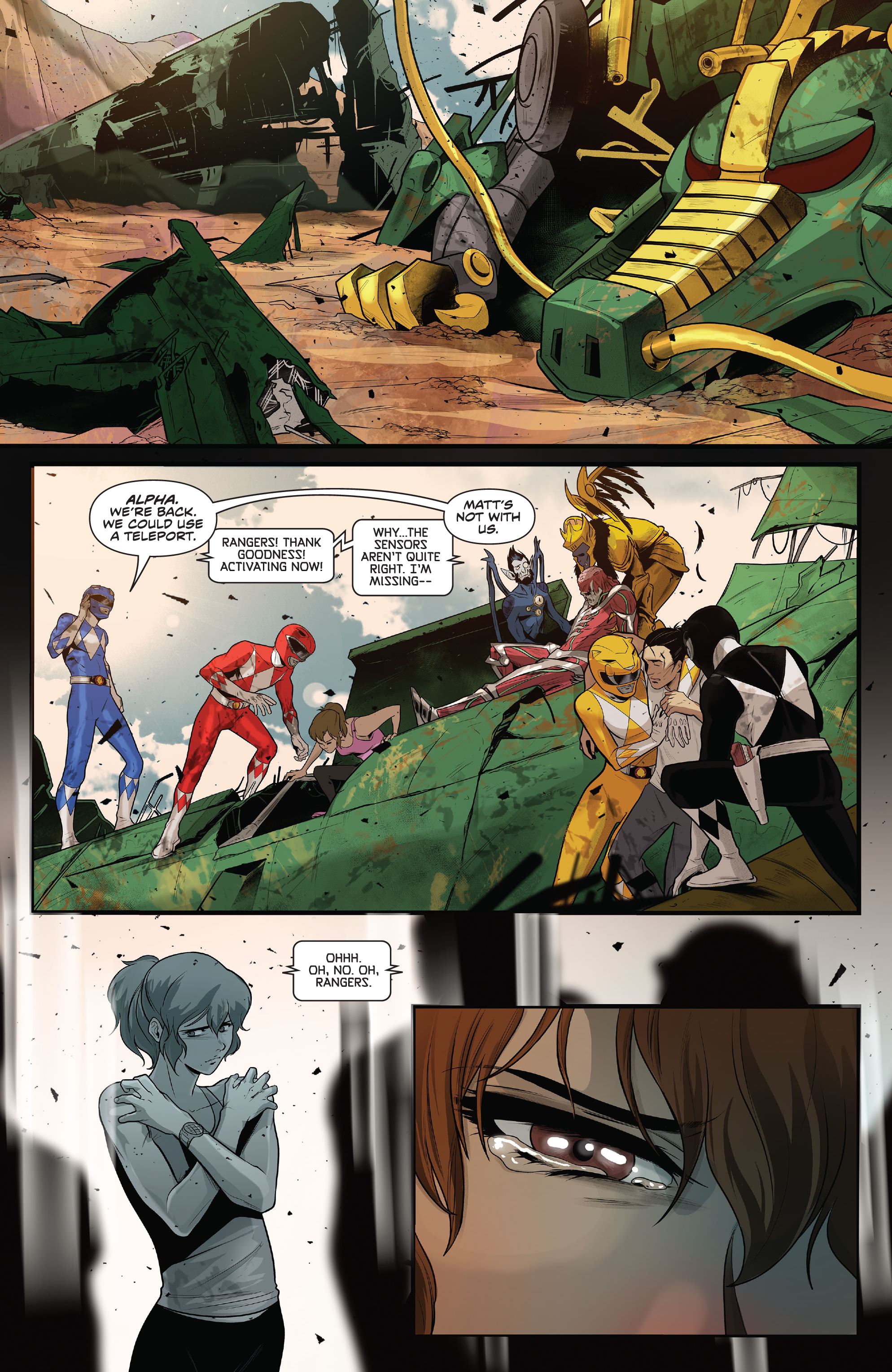 Read online Mighty Morphin Power Rangers comic -  Issue #102 - 21