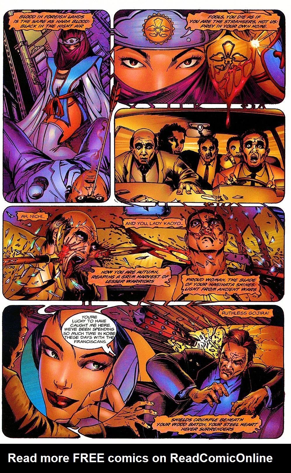 Read online Tomoe comic -  Issue #1 - 8