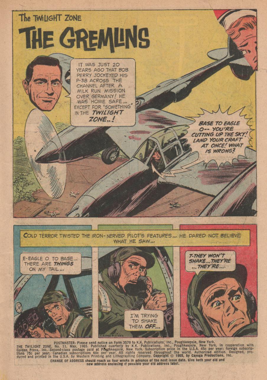 Read online The Twilight Zone (1962) comic -  Issue #11 - 3
