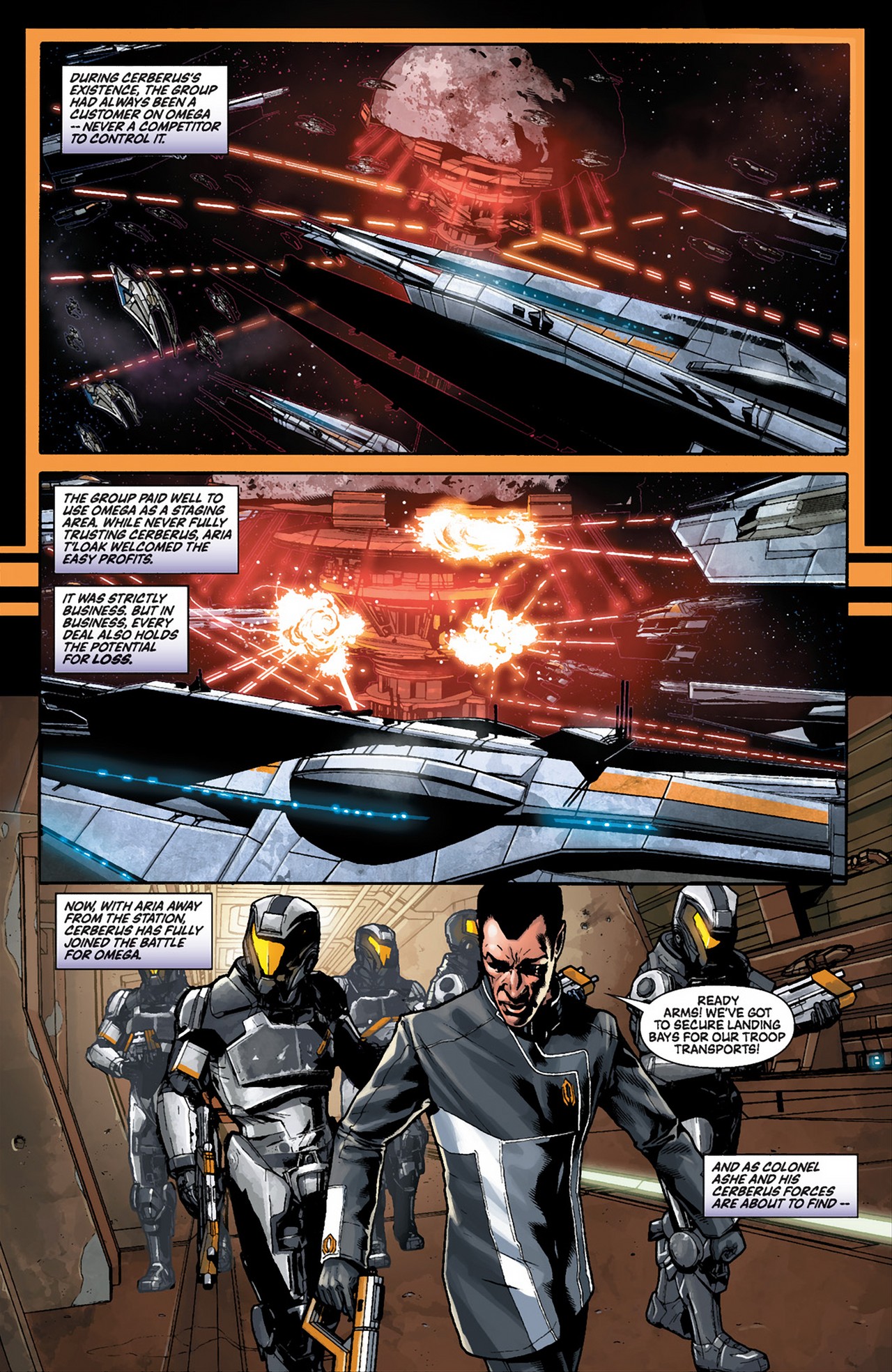 Read online Mass Effect: Invasion comic -  Issue #3 - 3
