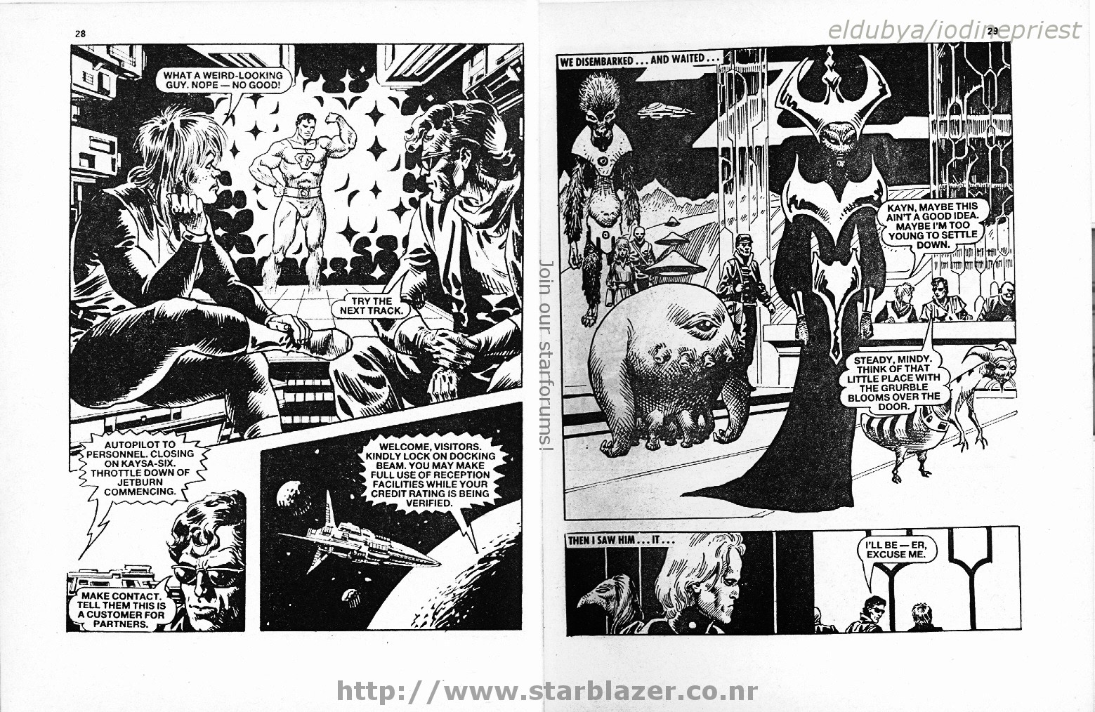 Read online Starblazer comic -  Issue #219 - 16
