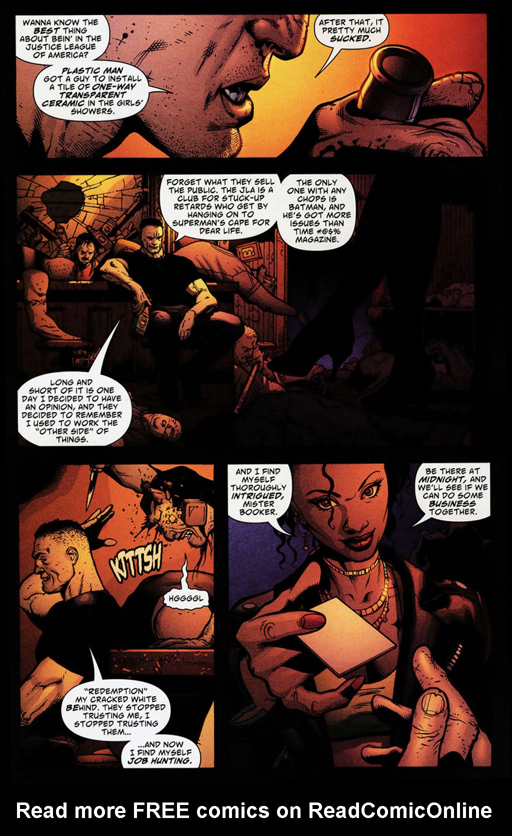Read online Justice League Elite comic -  Issue #1 - 2