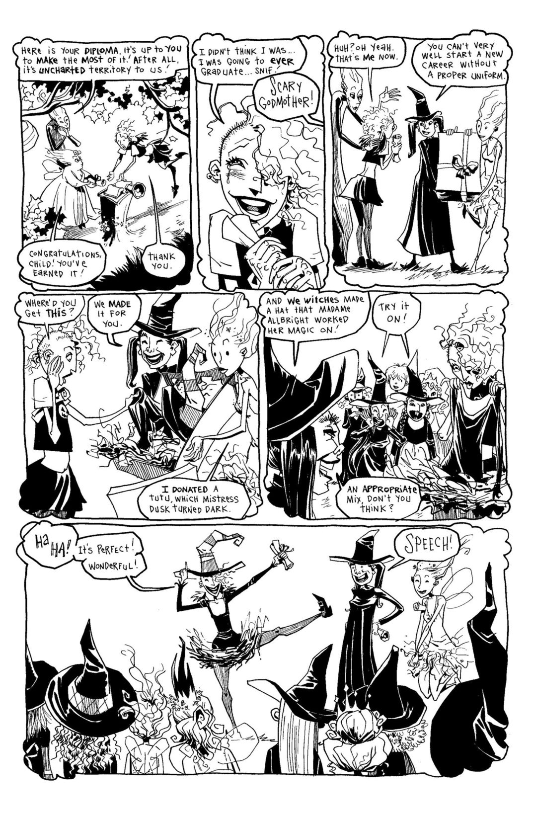 Read online Scary Godmother Comic Book Stories comic -  Issue # TPB - 201