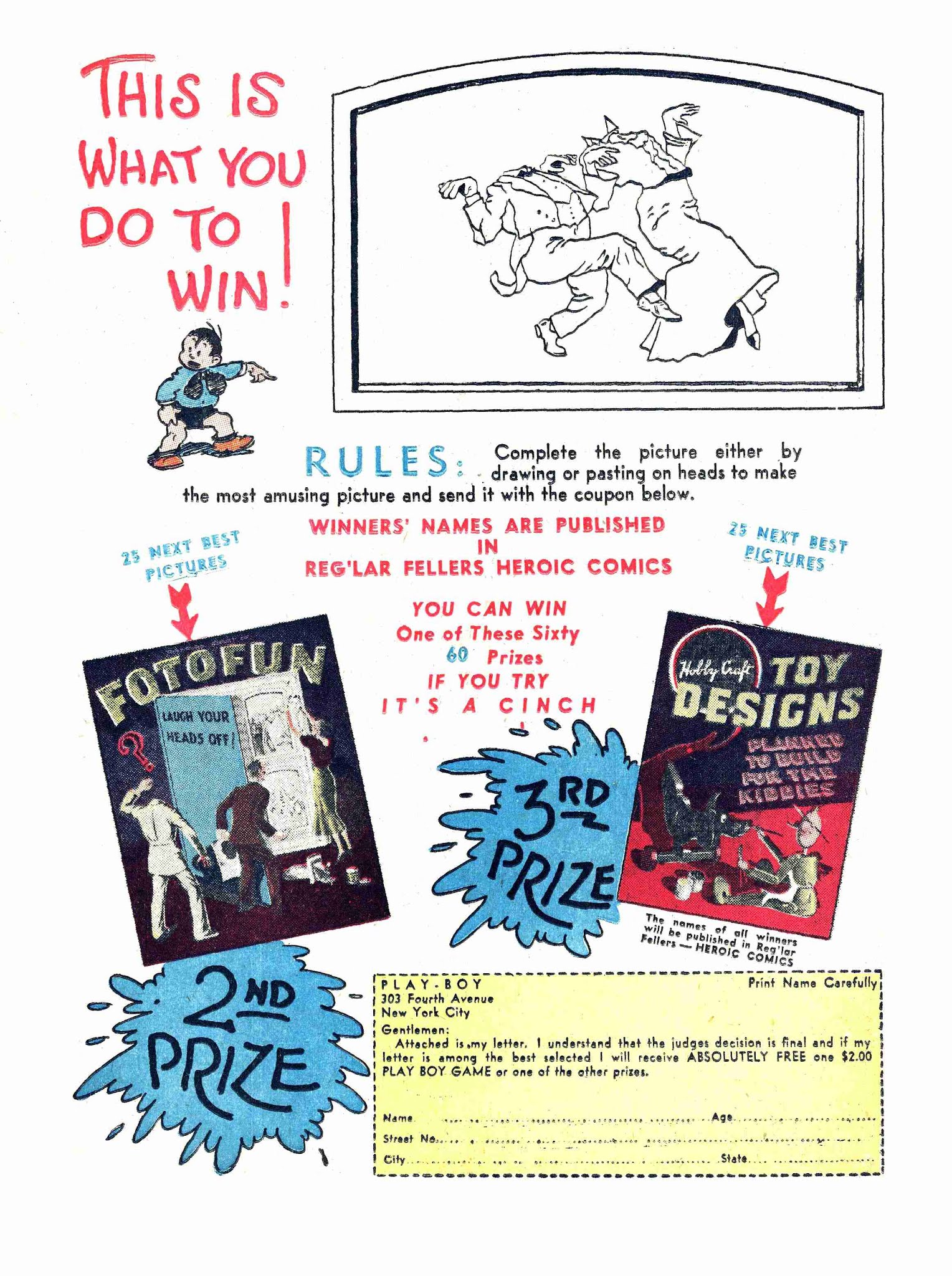 Read online Reg'lar Fellers Heroic Comics comic -  Issue #6 - 37