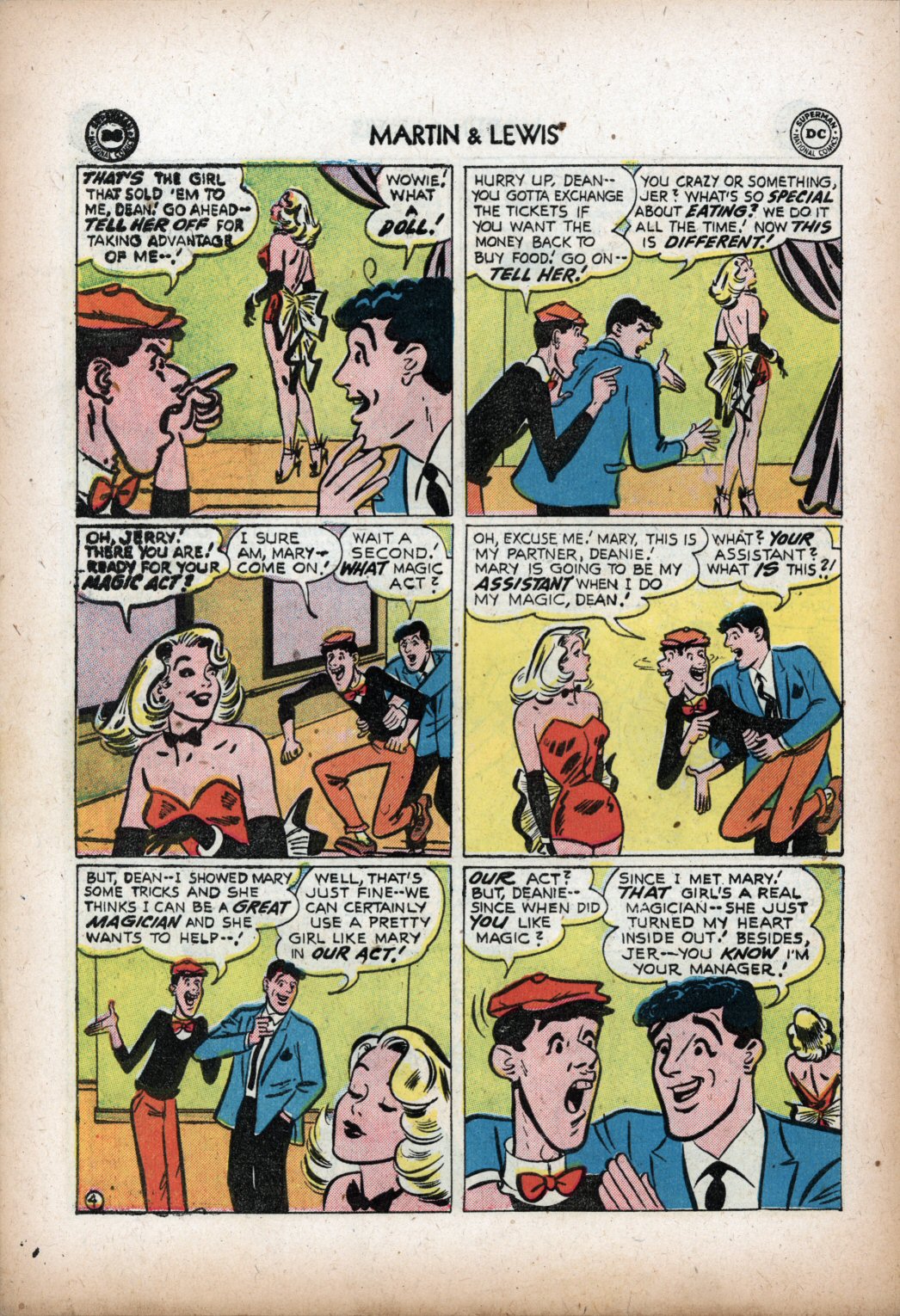 Read online The Adventures of Dean Martin and Jerry Lewis comic -  Issue #30 - 6