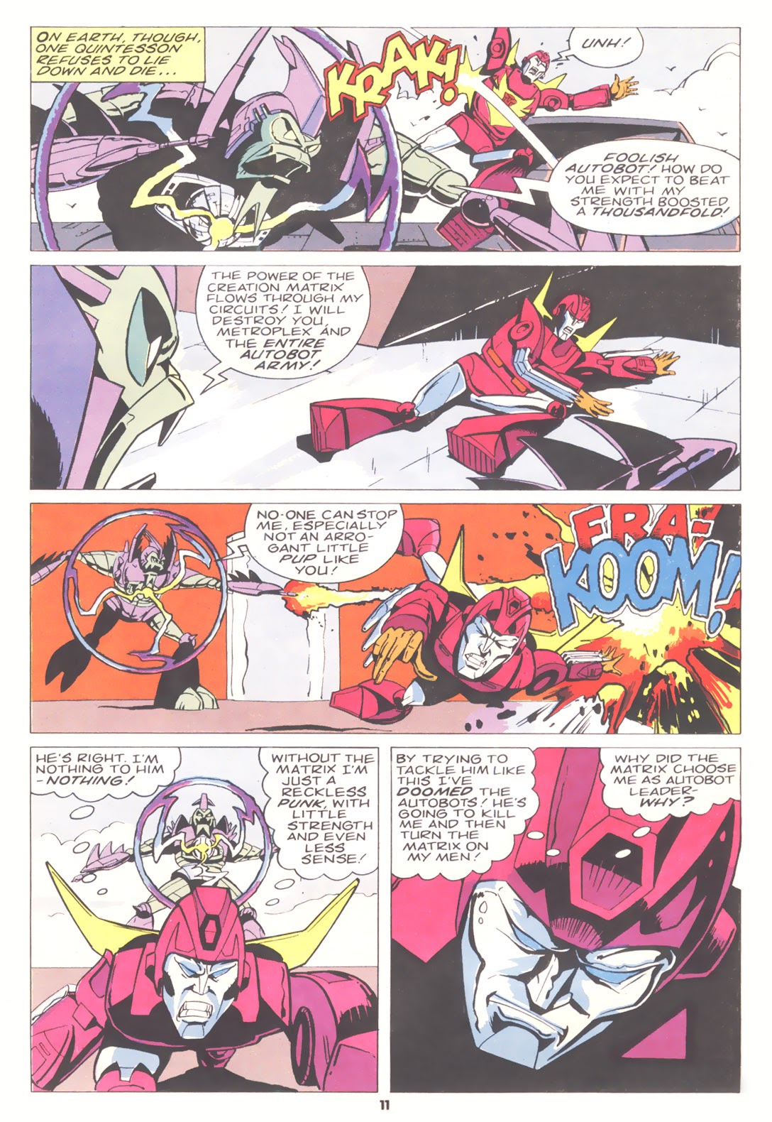 Read online The Transformers (UK) comic -  Issue #187 - 10