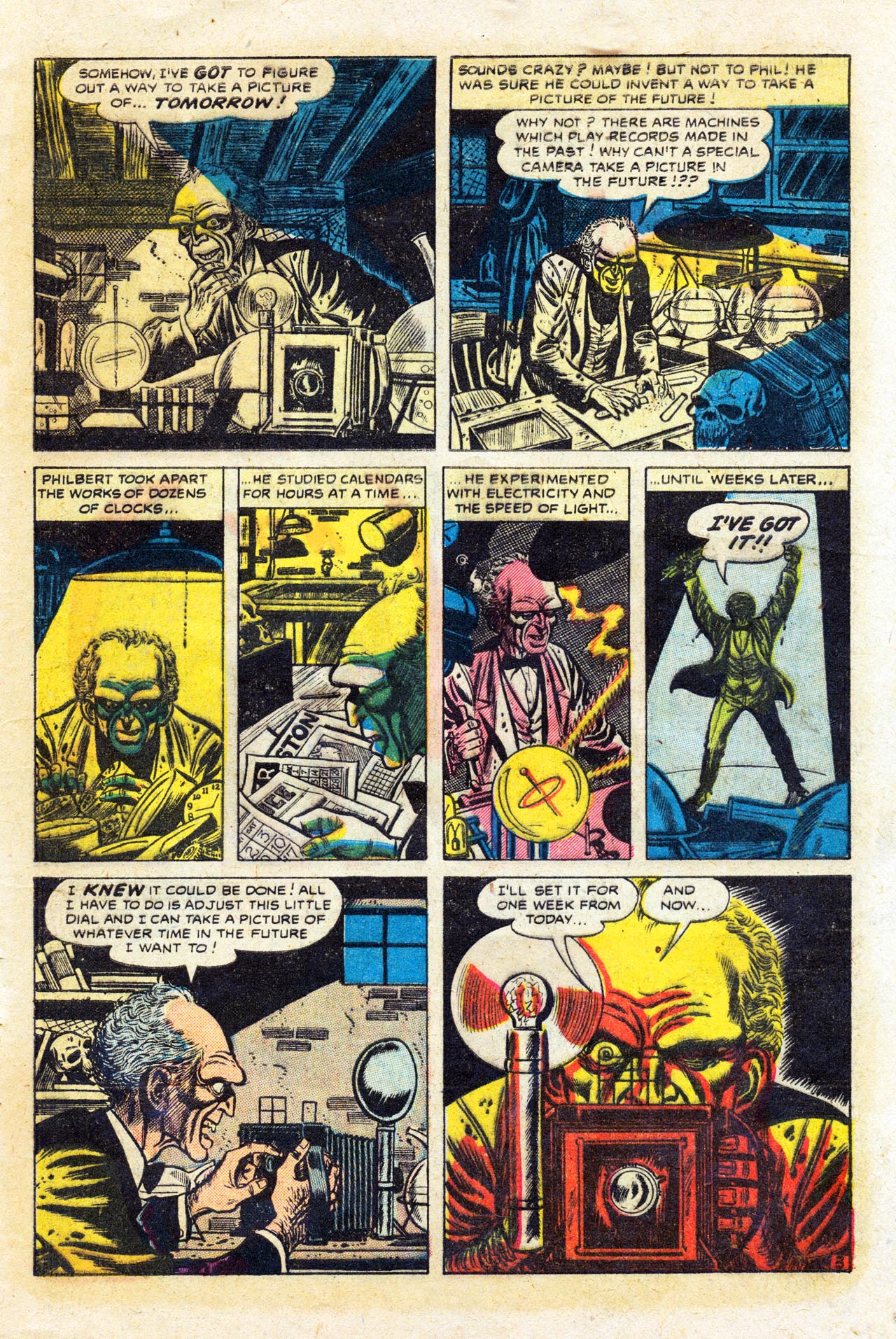 Read online Mystic (1951) comic -  Issue #10 - 27