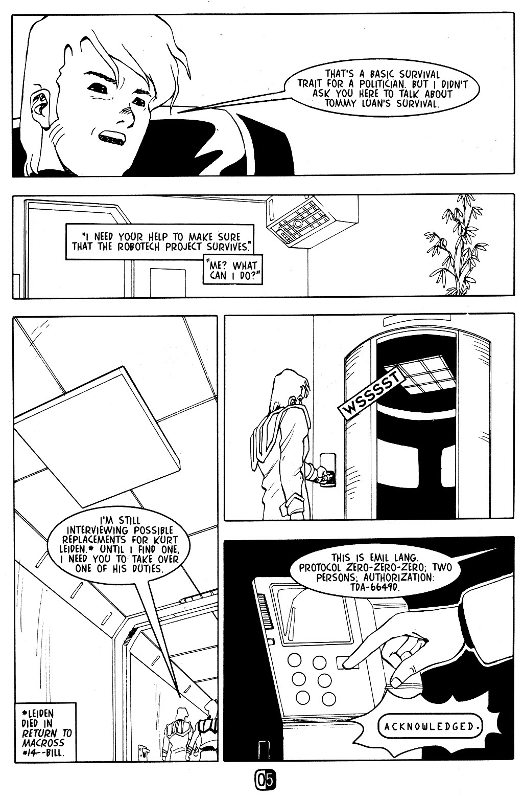 Read online Robotech: Return to Macross comic -  Issue #21 - 7