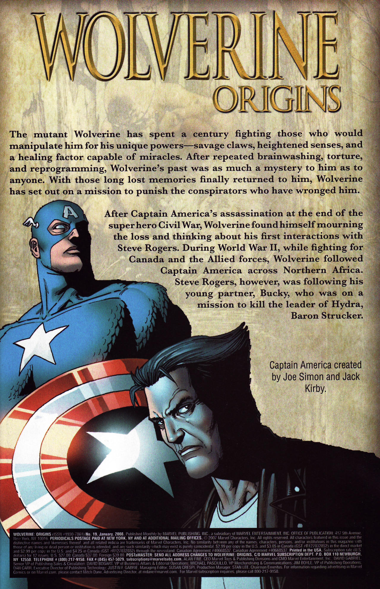 Read online Wolverine: Origins comic -  Issue #19 - 2