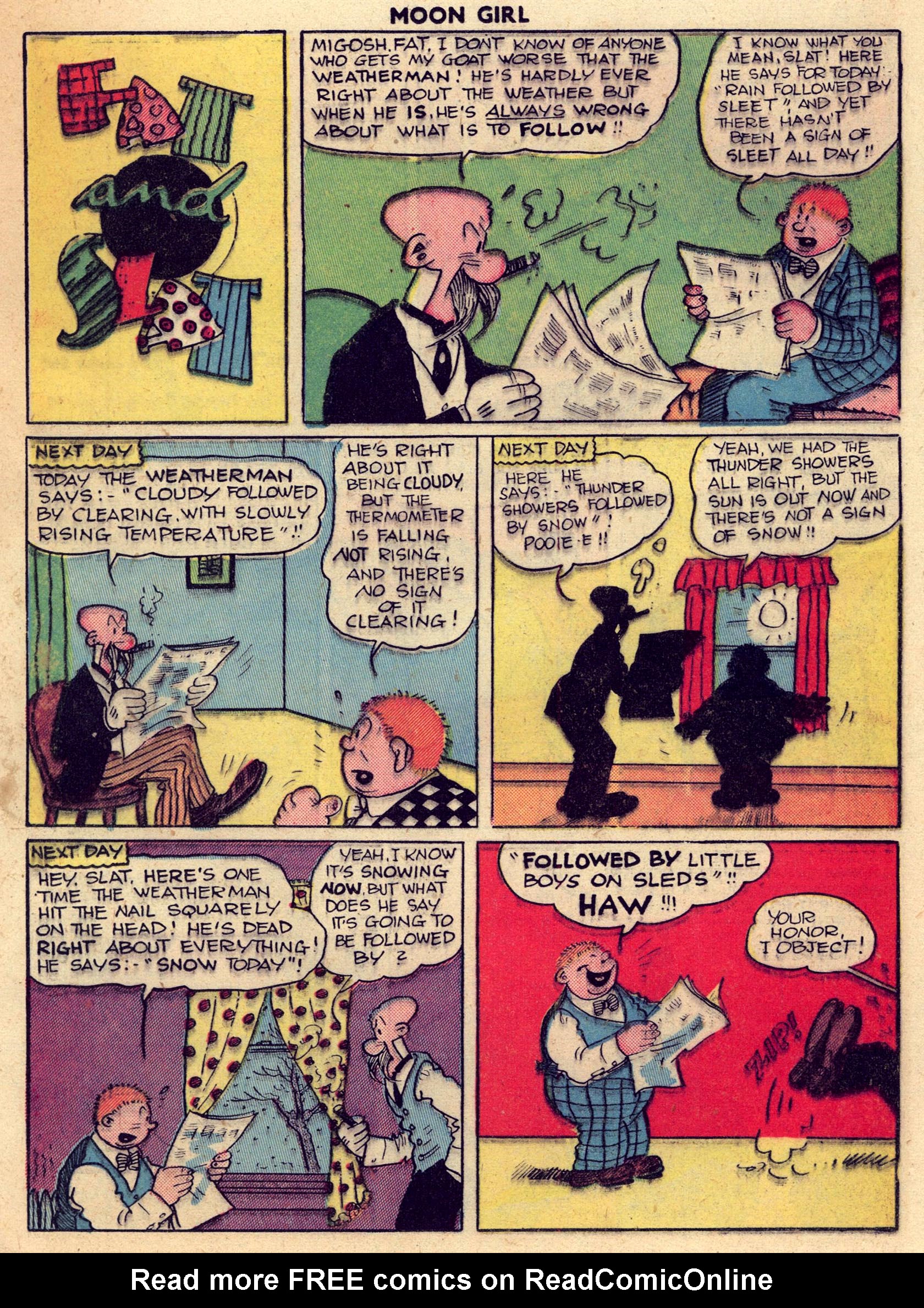 Read online Moon Girl (1947) comic -  Issue #6 - 20