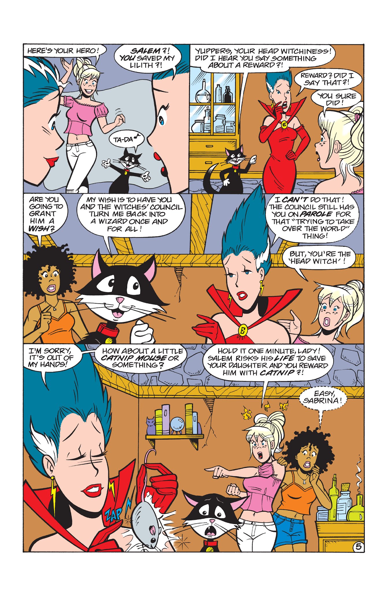 Read online Sabrina the Teenage Witch (2000) comic -  Issue #48 - 6