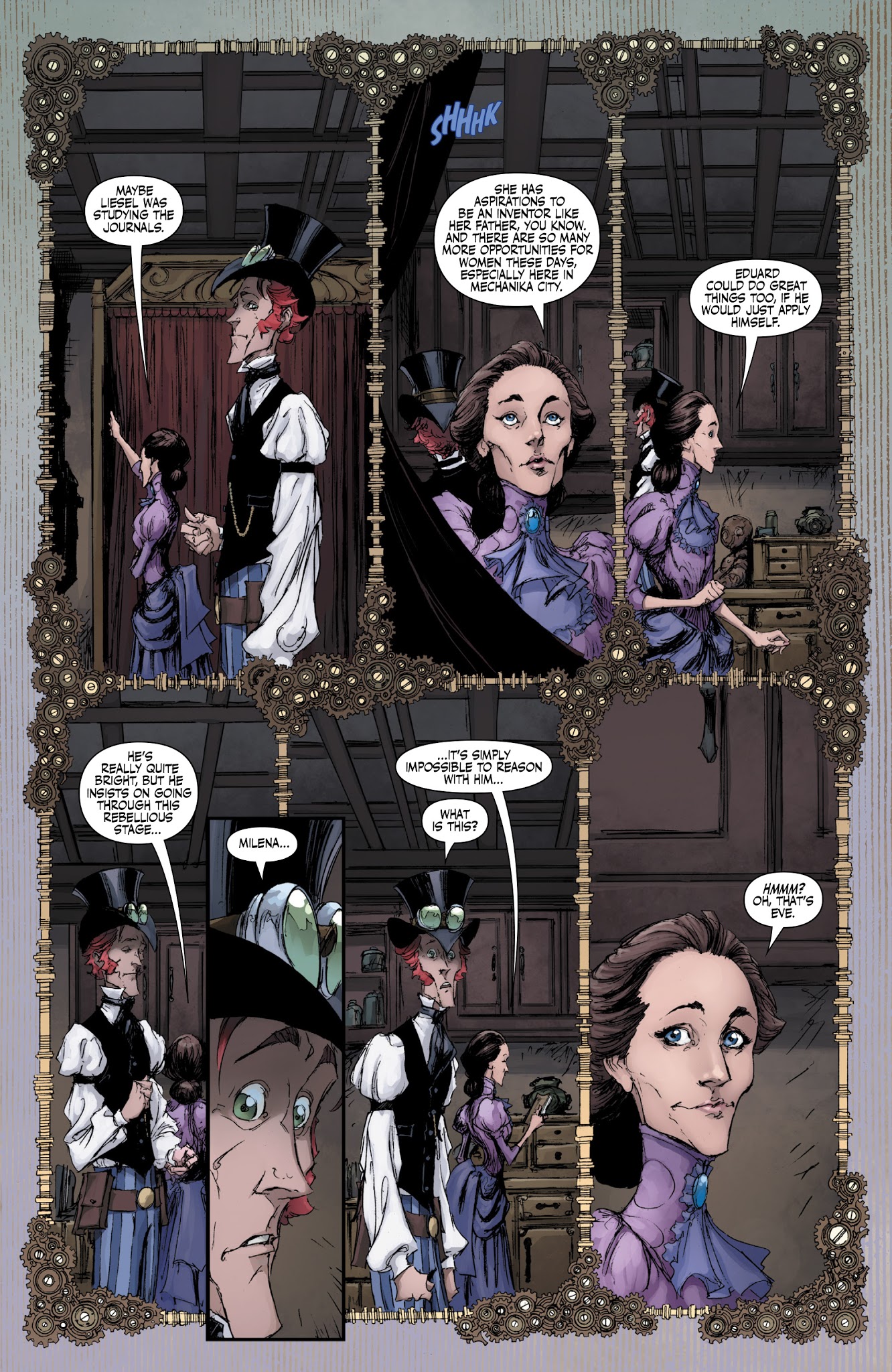 Read online Lady Mechanika: The Clockwork Assassin comic -  Issue #3 - 15