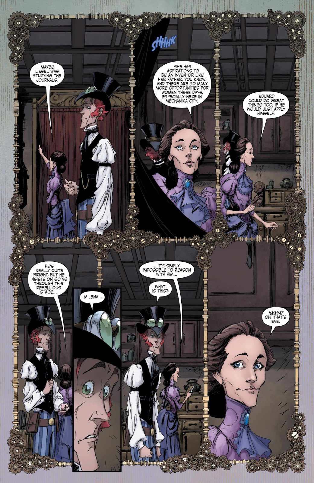 Lady Mechanika: The Clockwork Assassin issue 3 - Page 15