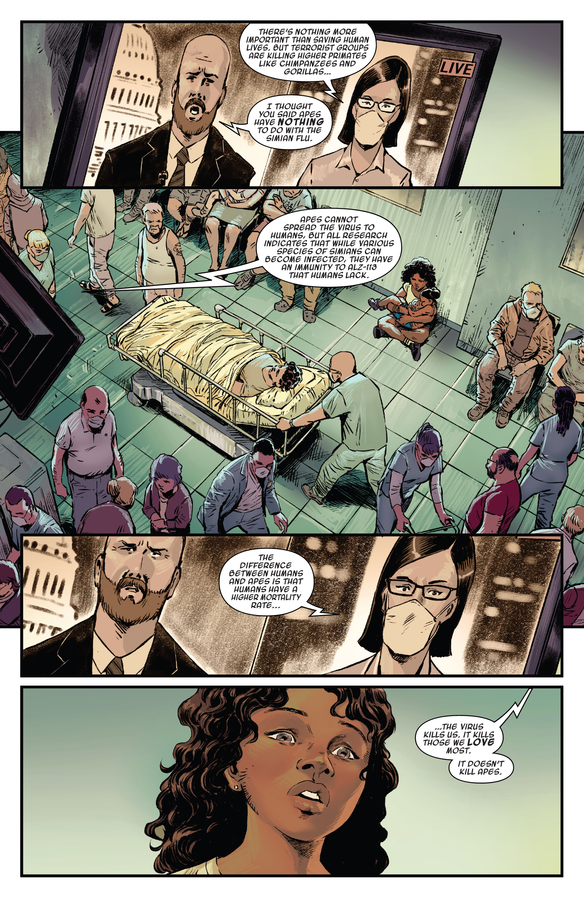 Read online Planet of the Apes (2023) comic -  Issue #1 - 23