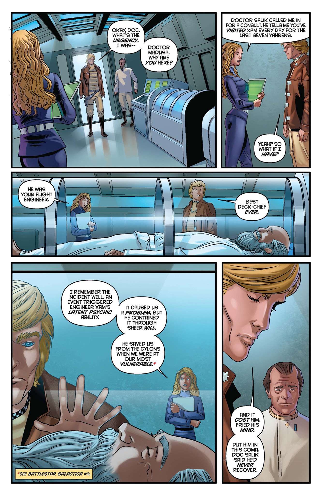 Read online Classic Battlestar Galactica: The Death of Apollo comic -  Issue #1 - 14