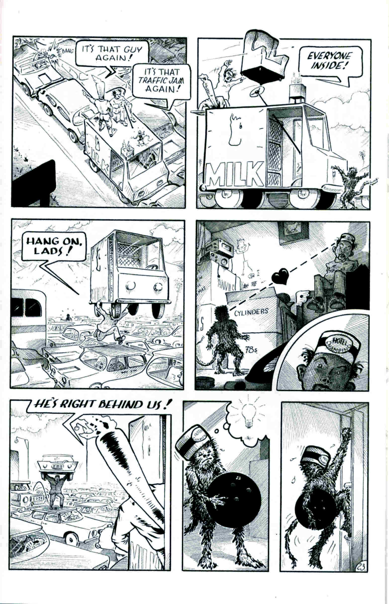 Read online Flaming Carrot & Reid Fleming, World's Toughest Milkman comic -  Issue # Full - 23