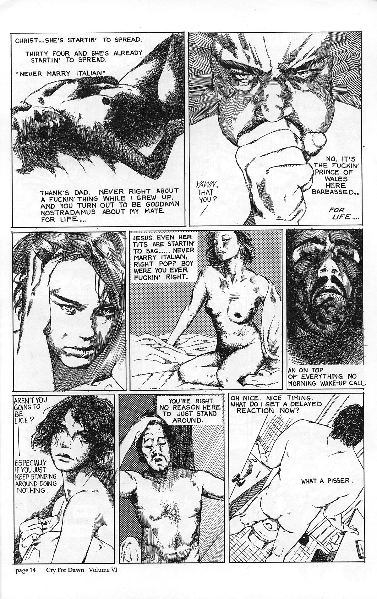 Read online Cry for Dawn comic -  Issue #6 - 16