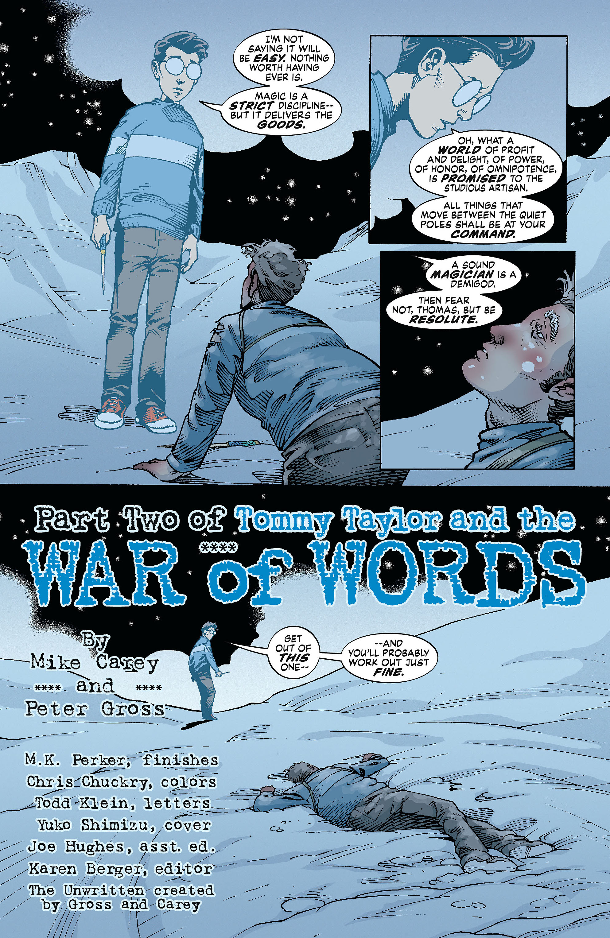 Read online The Unwritten comic -  Issue #32 - 3