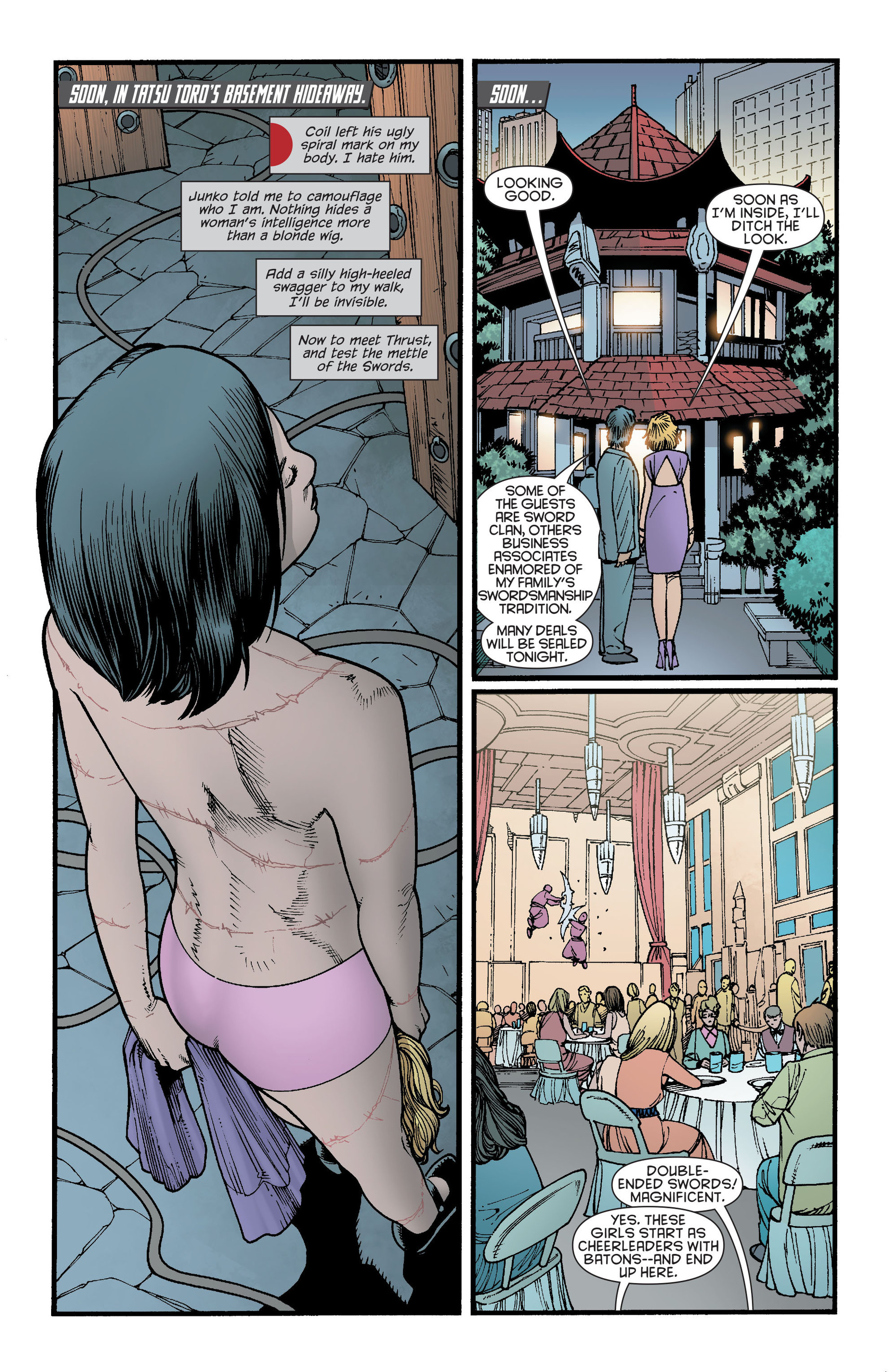 Read online Katana comic -  Issue #2 - 17