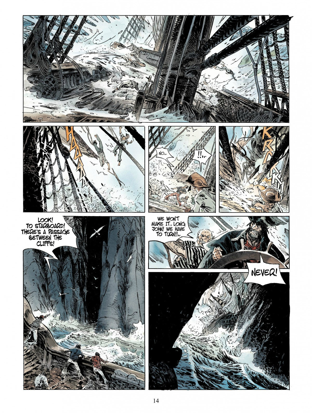 Read online Long John Silver comic -  Issue #3 - 14