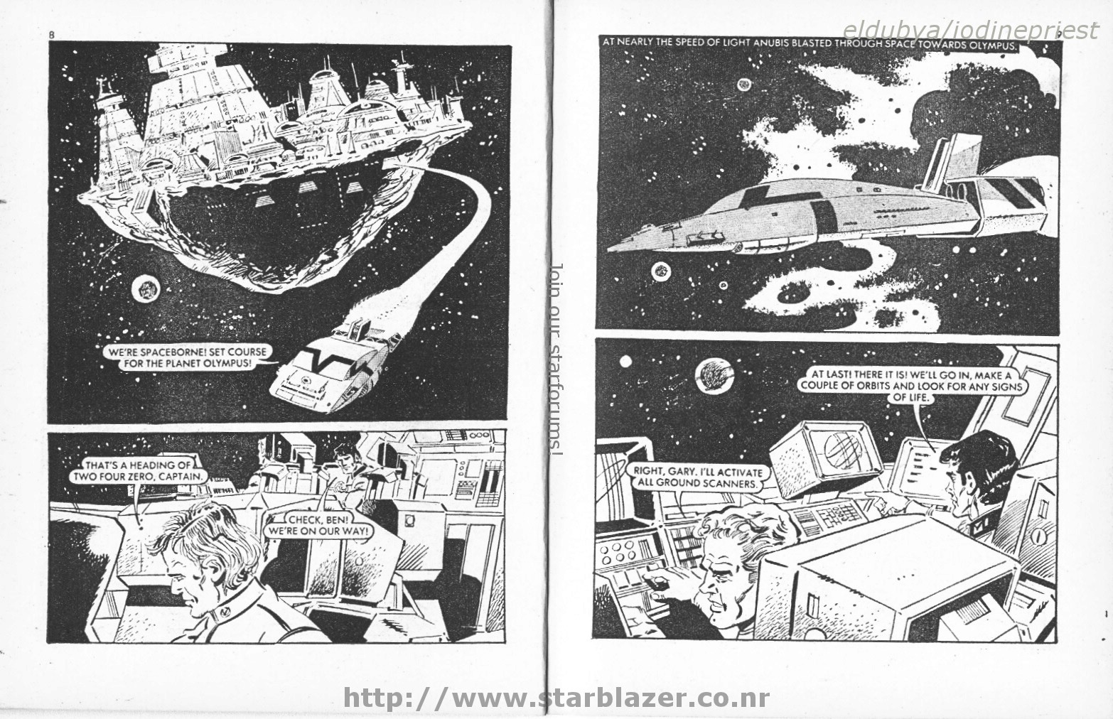 Read online Starblazer comic -  Issue #48 - 6