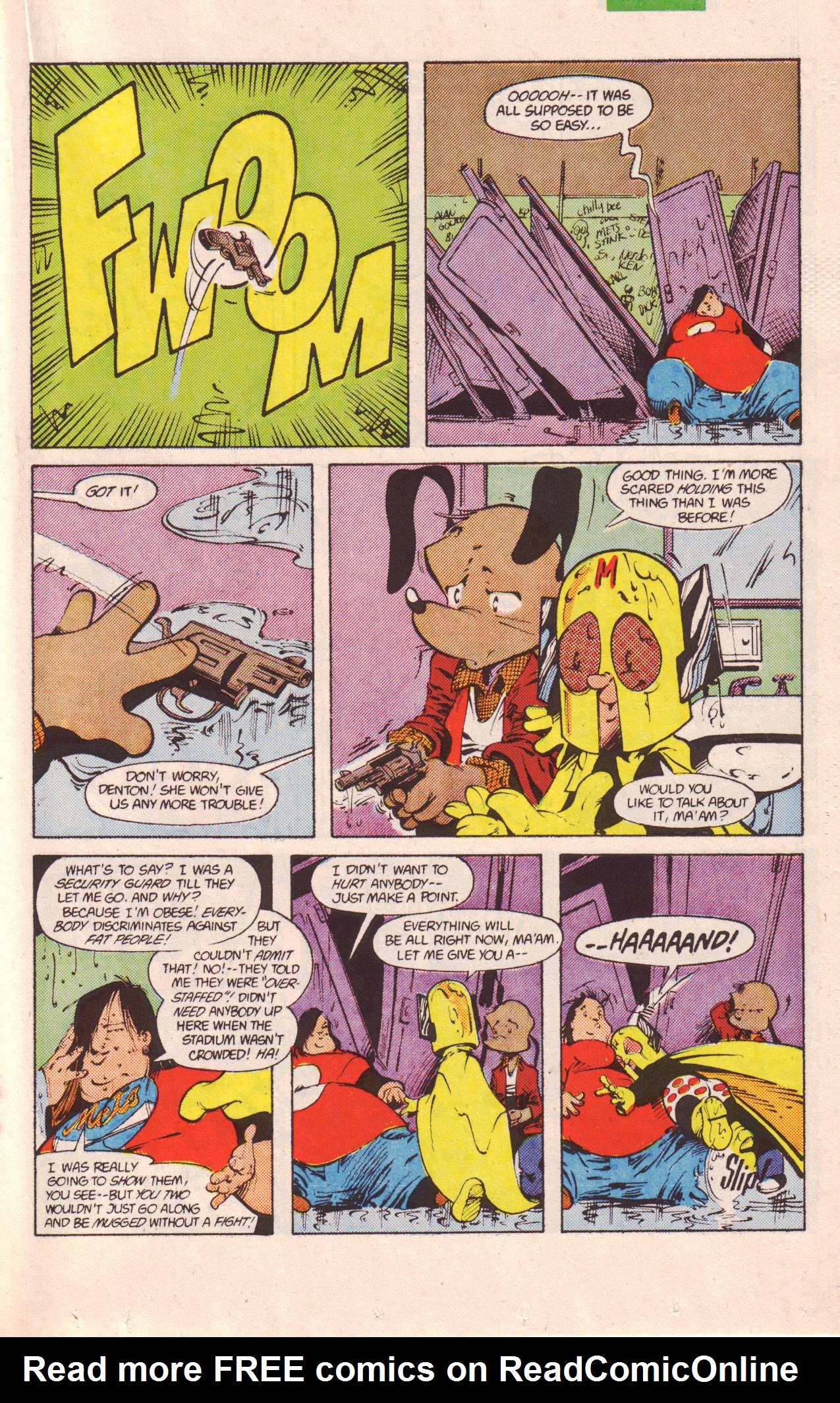Read online 'Mazing Man comic -  Issue #6 - 14