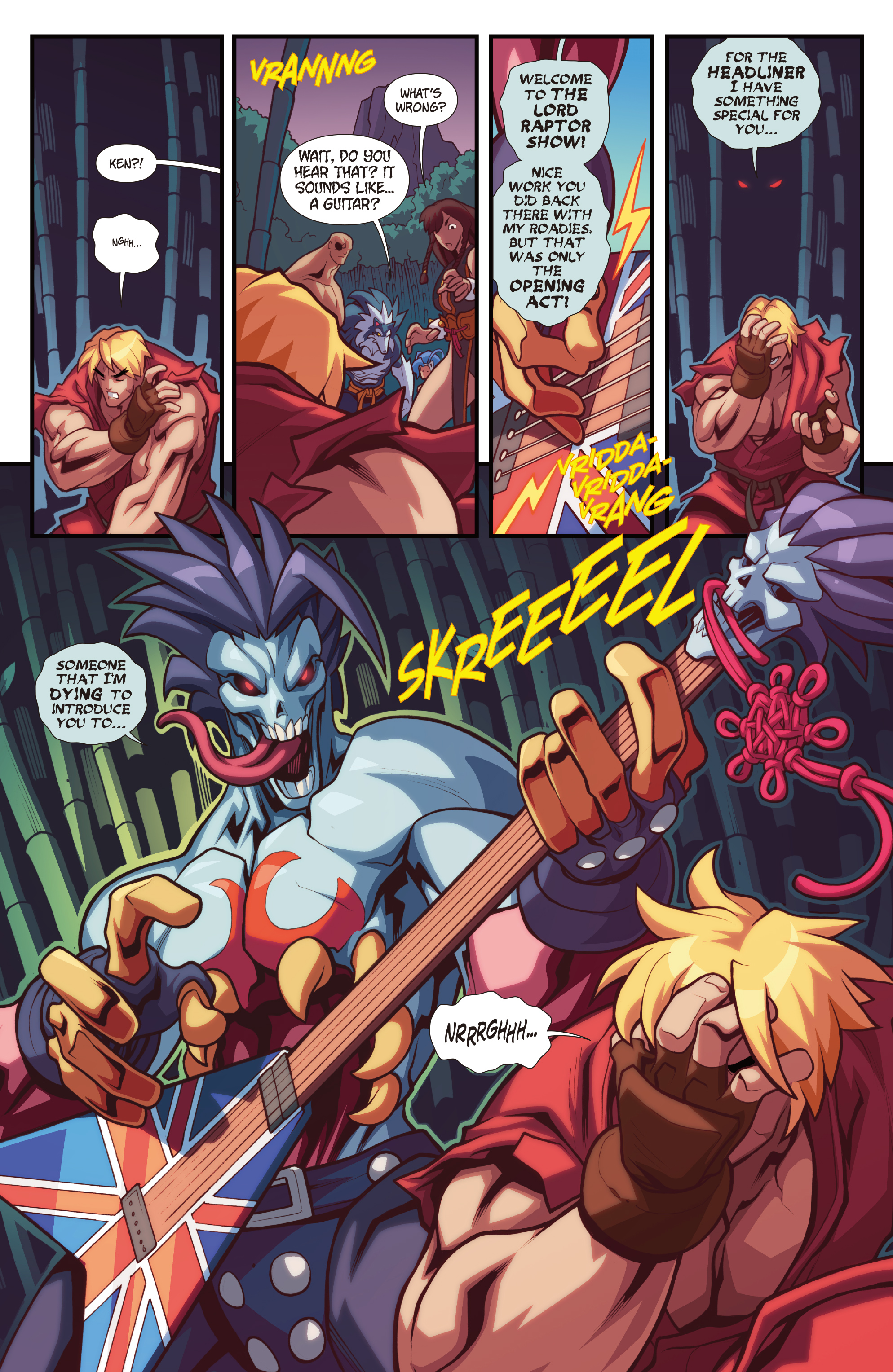 Read online Street Fighter VS Darkstalkers comic -  Issue #2 - 19