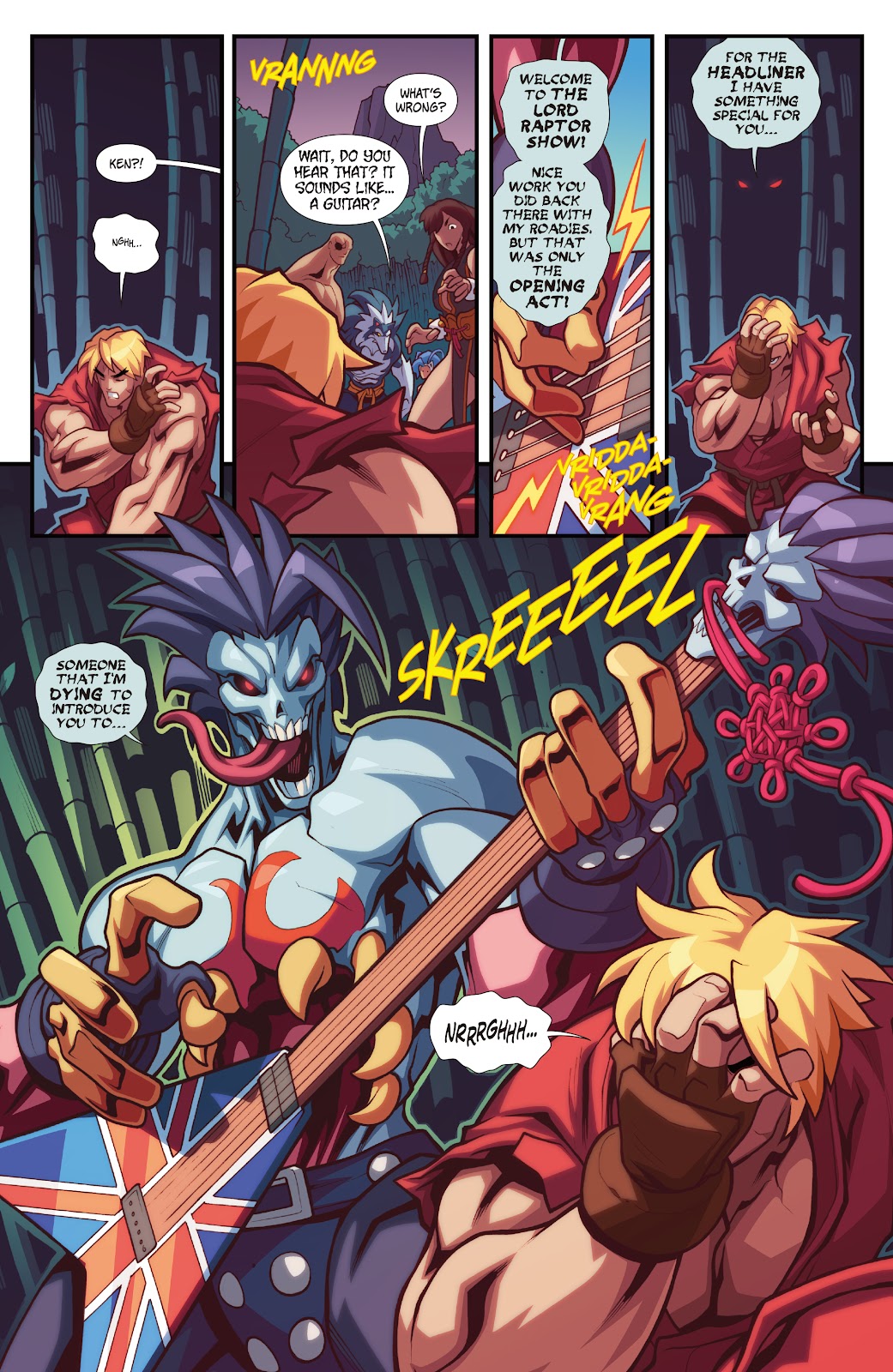 Street Fighter VS Darkstalkers issue 2 - Page 19