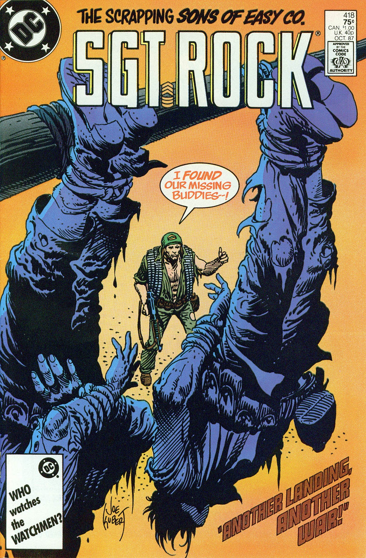 Read online Sgt. Rock comic -  Issue #418 - 1