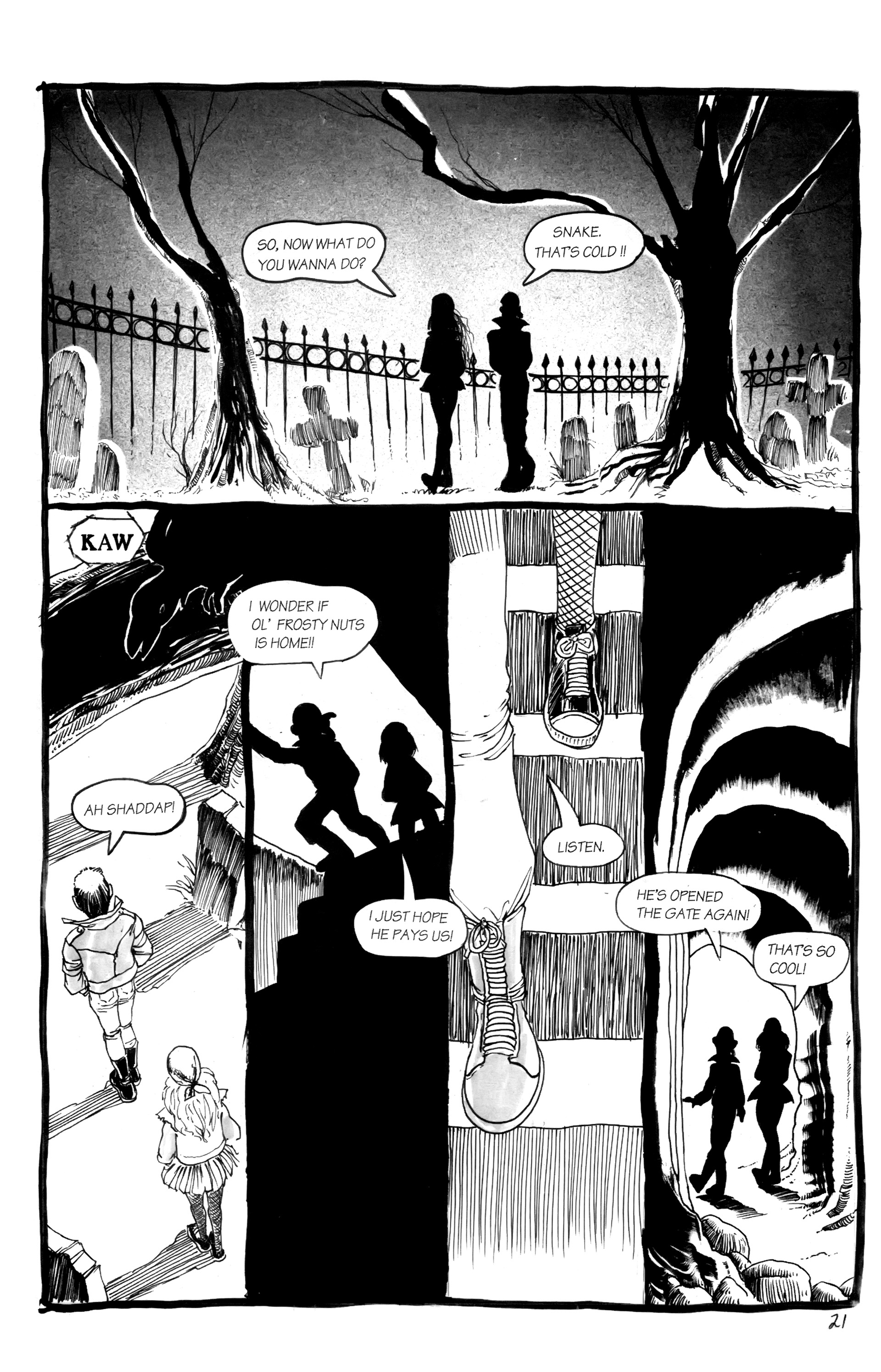 Read online Demongate comic -  Issue #9 - 23