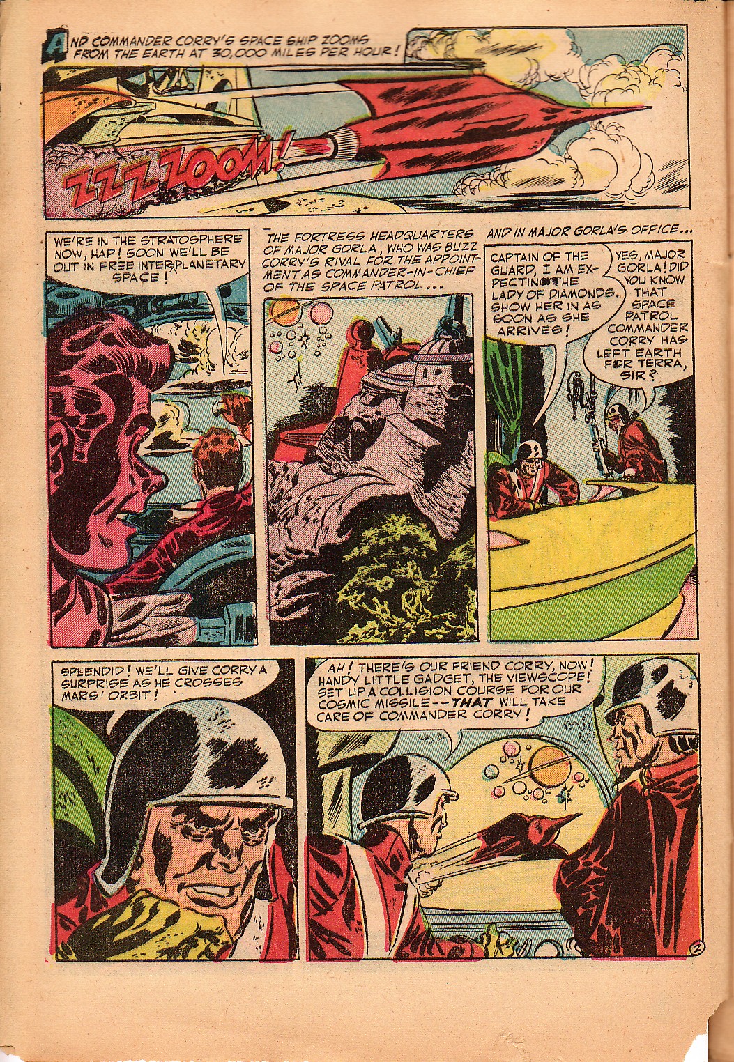 Read online Space Patrol comic -  Issue #1 - 4