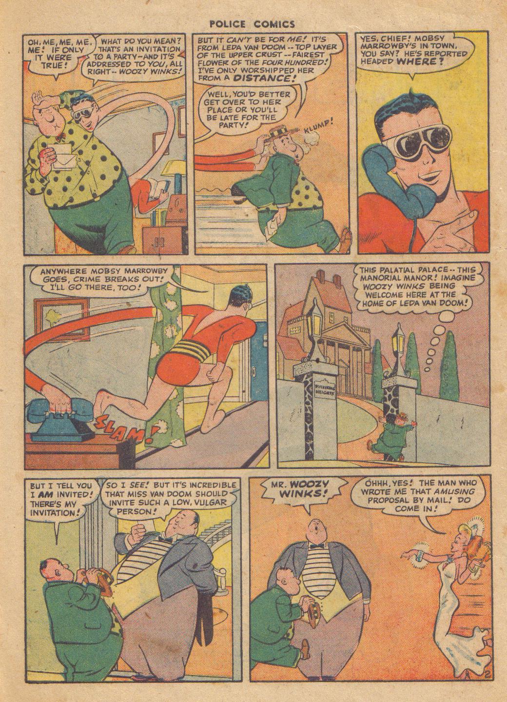 Read online Police Comics comic -  Issue #62 - 4