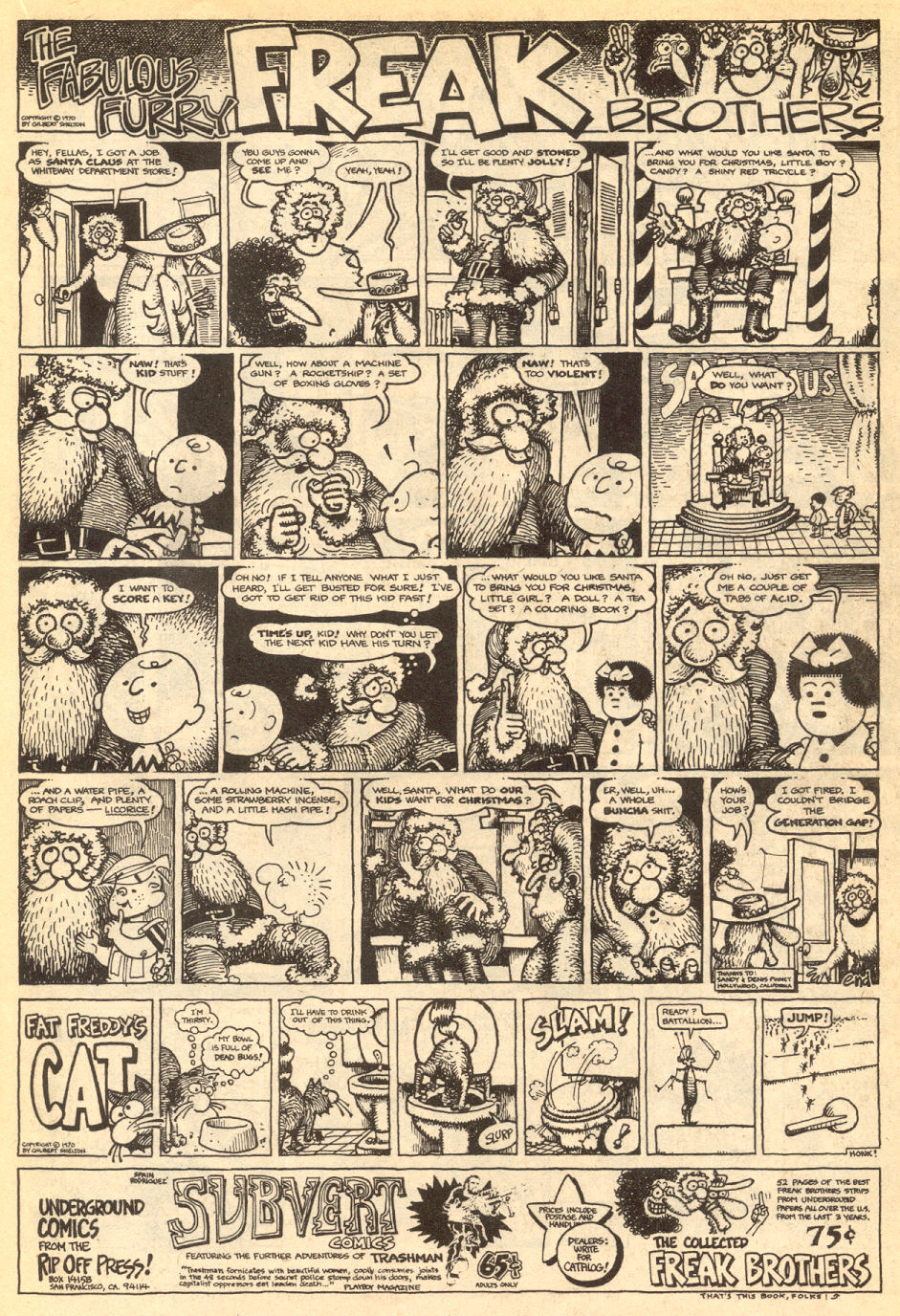 Read online The Fabulous Furry Freak Brothers comic -  Issue #1 - 27
