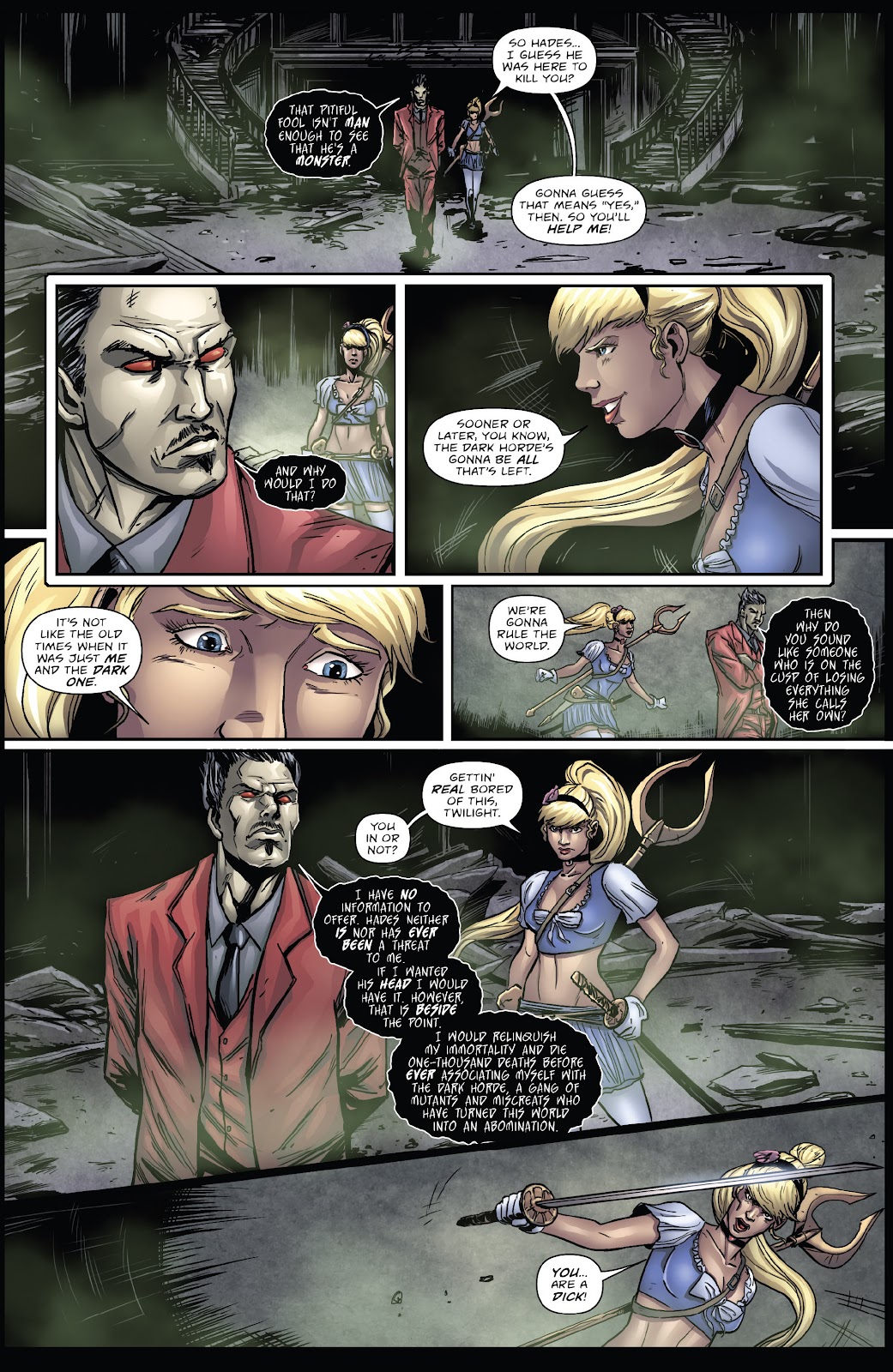 Grimm Fairy Tales presents Age of Darkness issue Full - Page 106