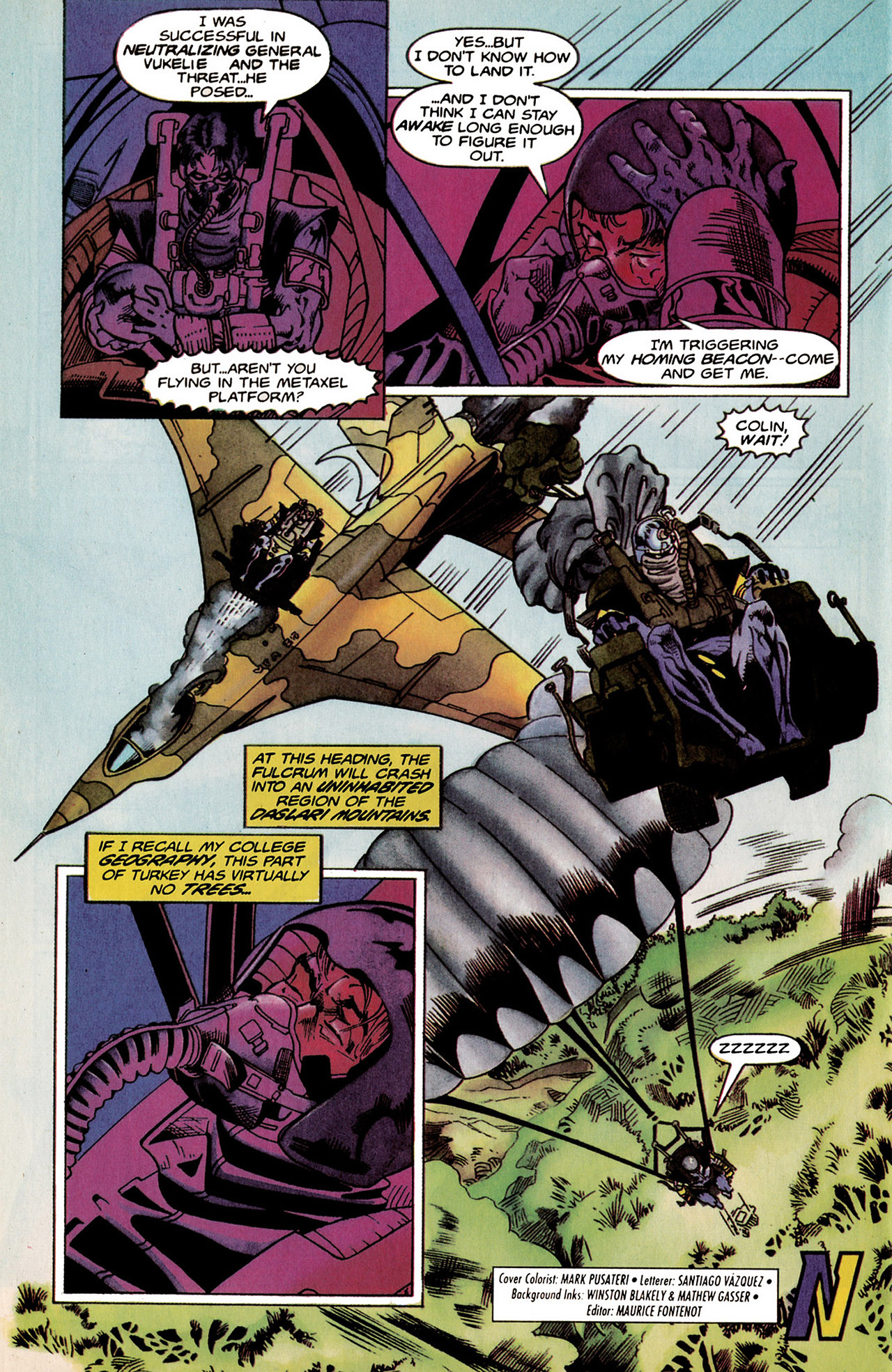 Read online Ninjak (1994) comic -  Issue #10 - 22