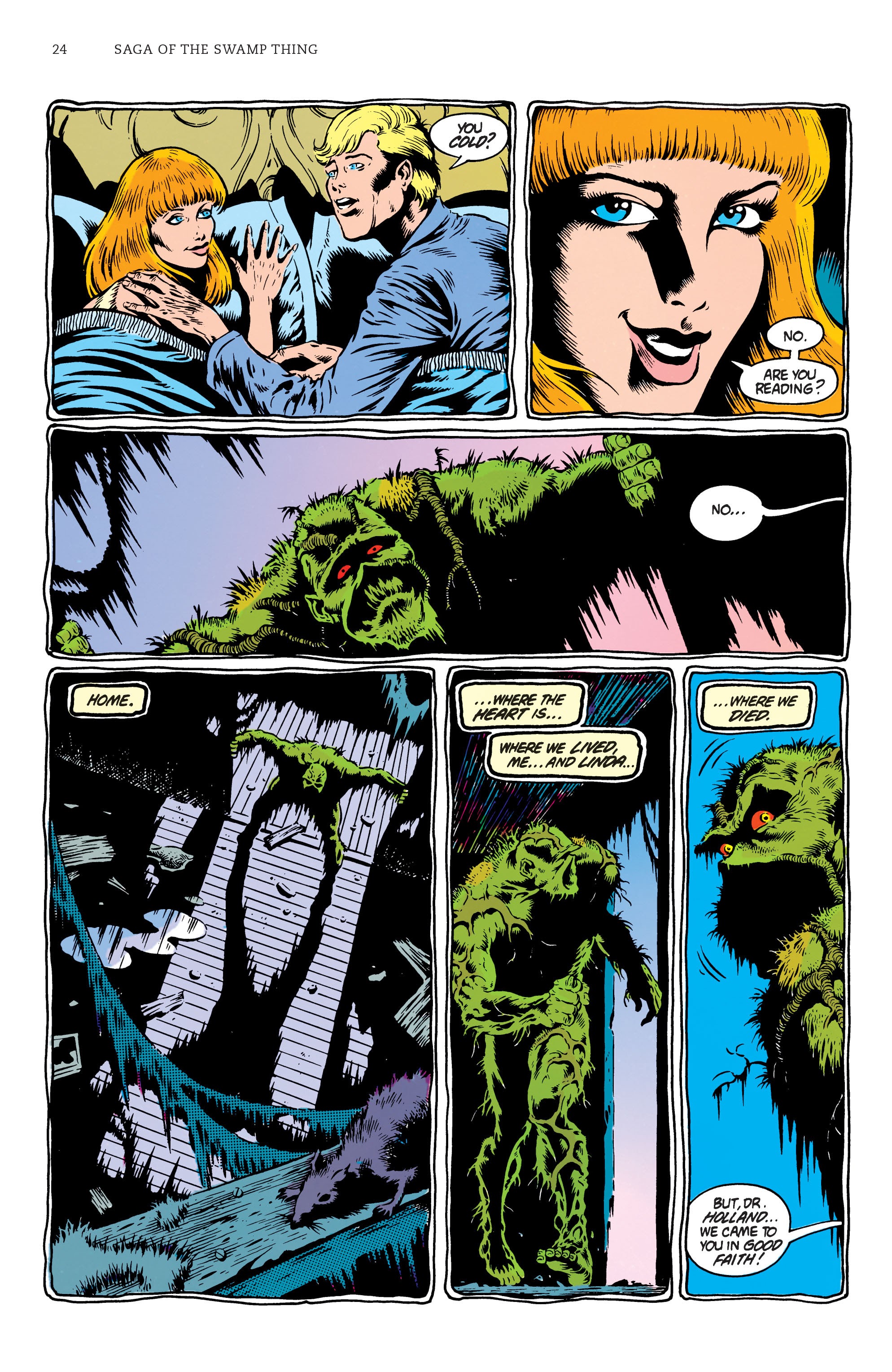Read online Saga of the Swamp Thing comic -  Issue # TPB 2 (Part 1) - 25