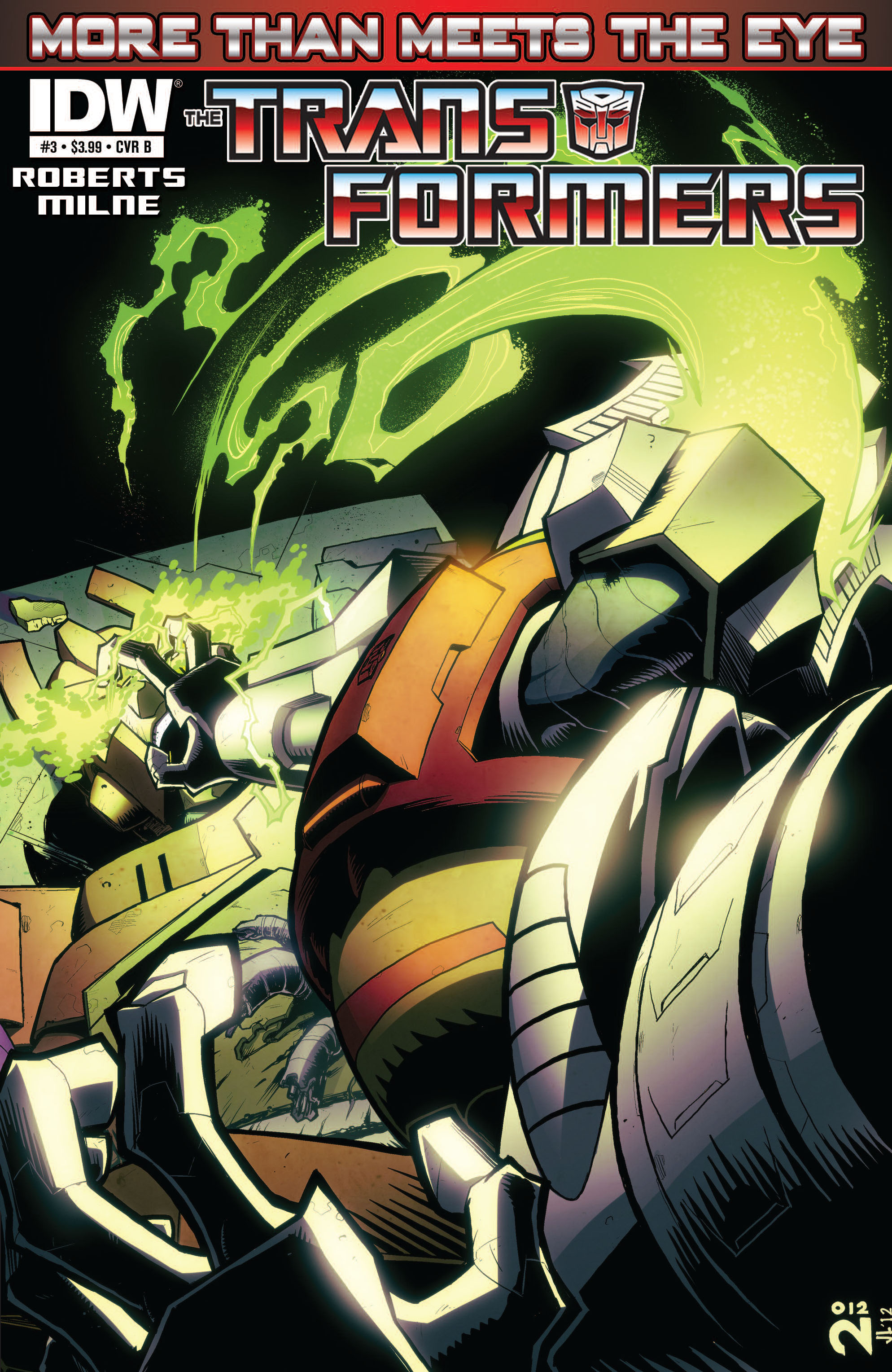 Read online The Transformers: More Than Meets The Eye comic -  Issue #3 - 2