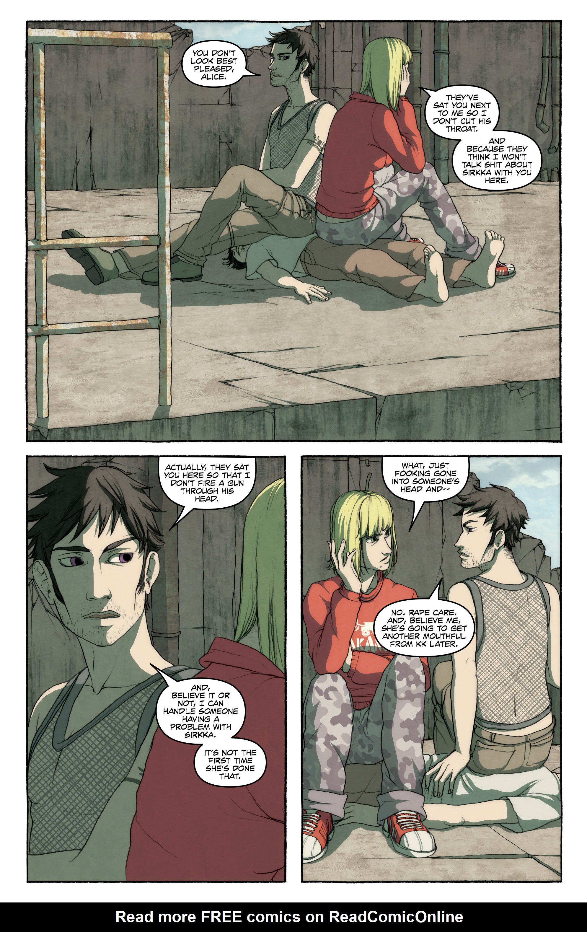 Read online FreakAngels comic -  Issue #3 - 75