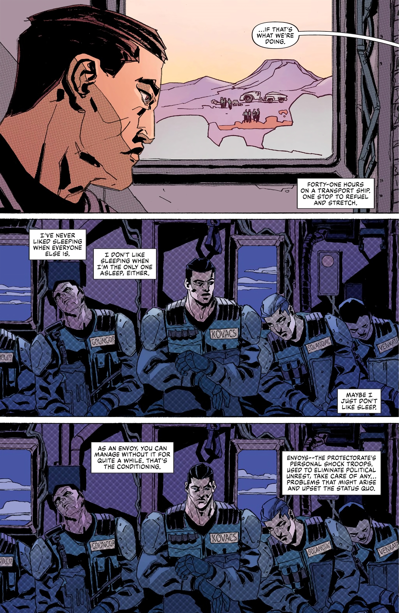 Read online Altered Carbon: One Life One Death comic -  Issue # TPB - 12