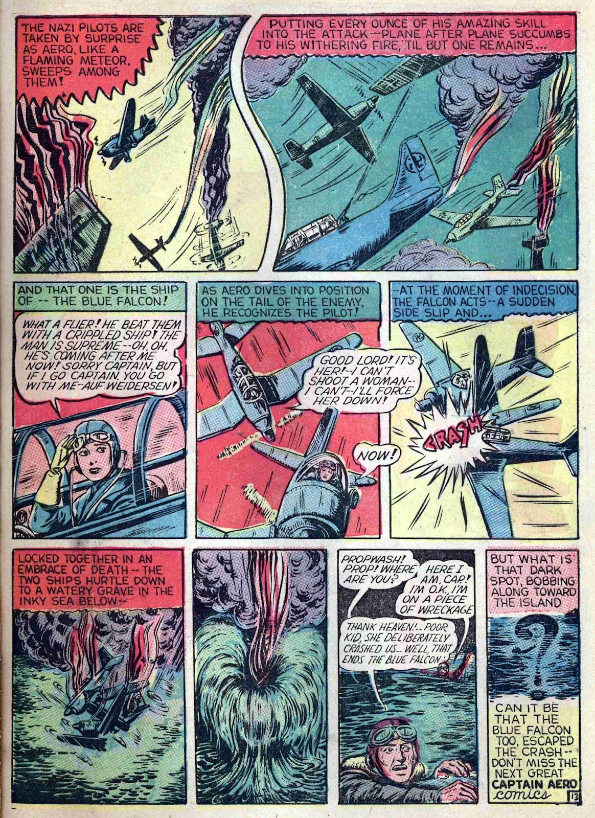 Captain Aero Comics issue 2 - Page 15