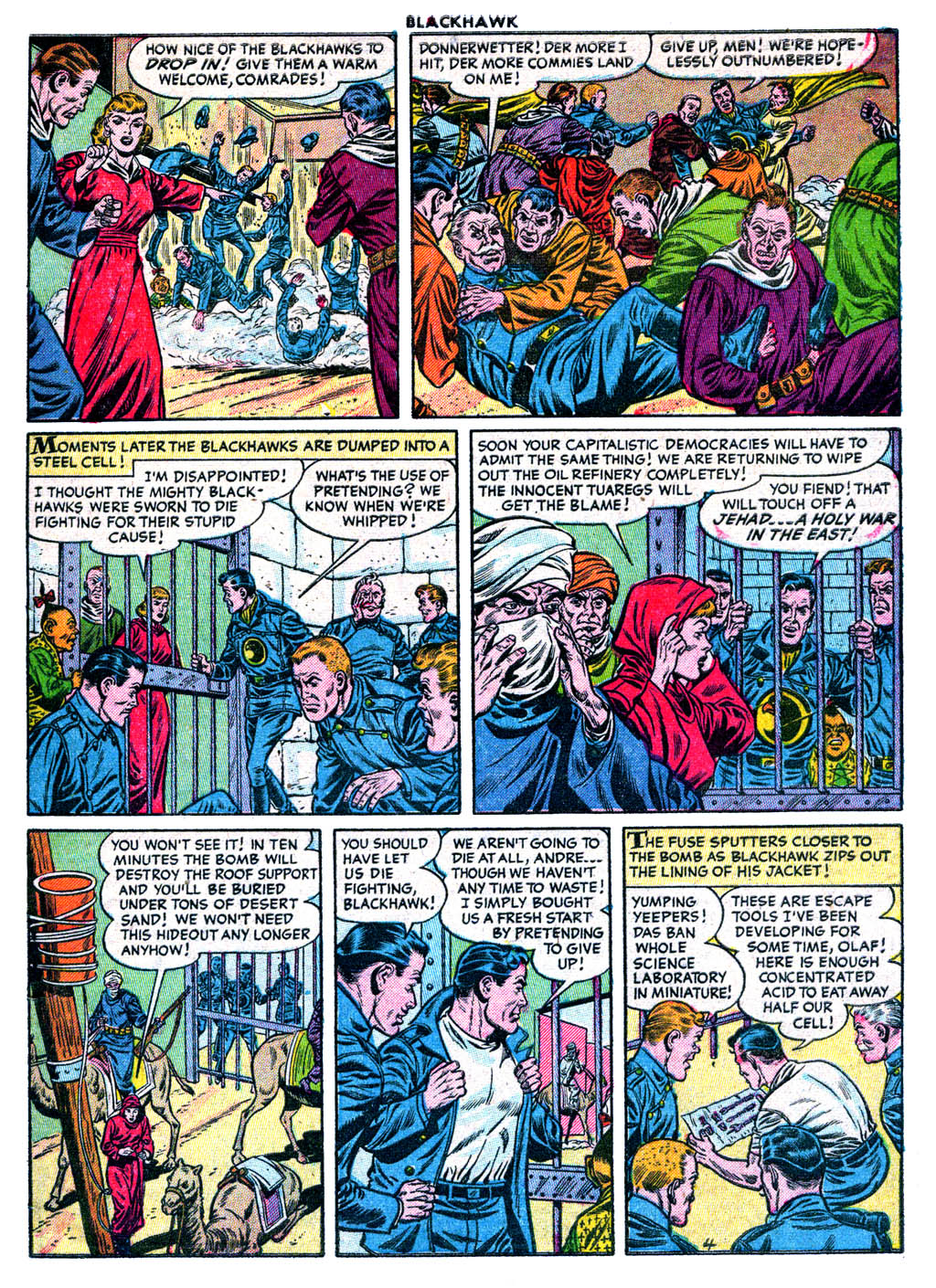 Read online Blackhawk (1957) comic -  Issue #95 - 29