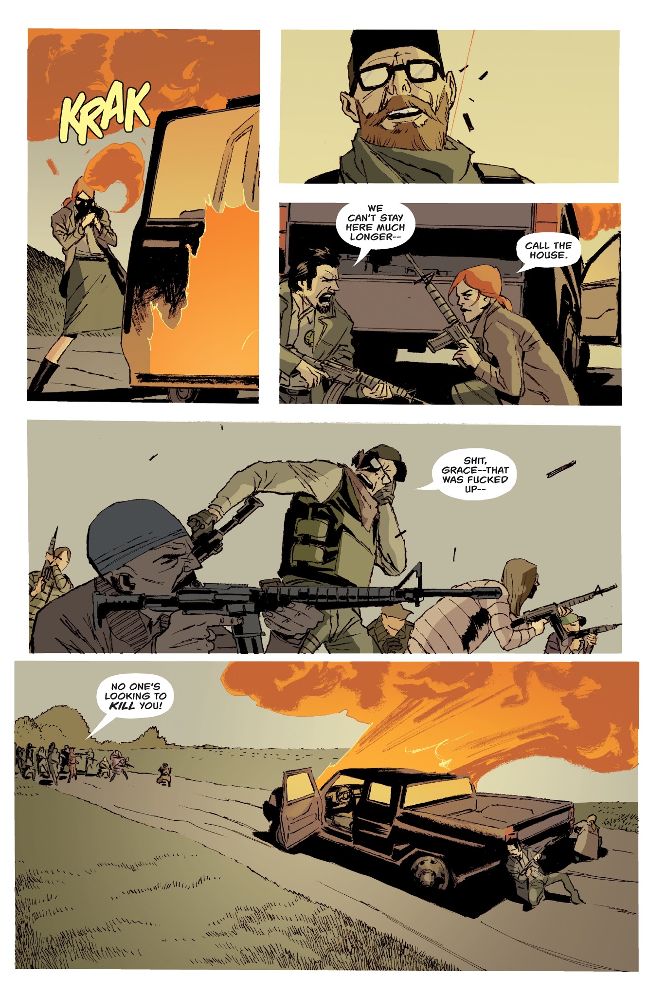 Read online Briggs Land: Lone Wolves comic -  Issue #6 - 7